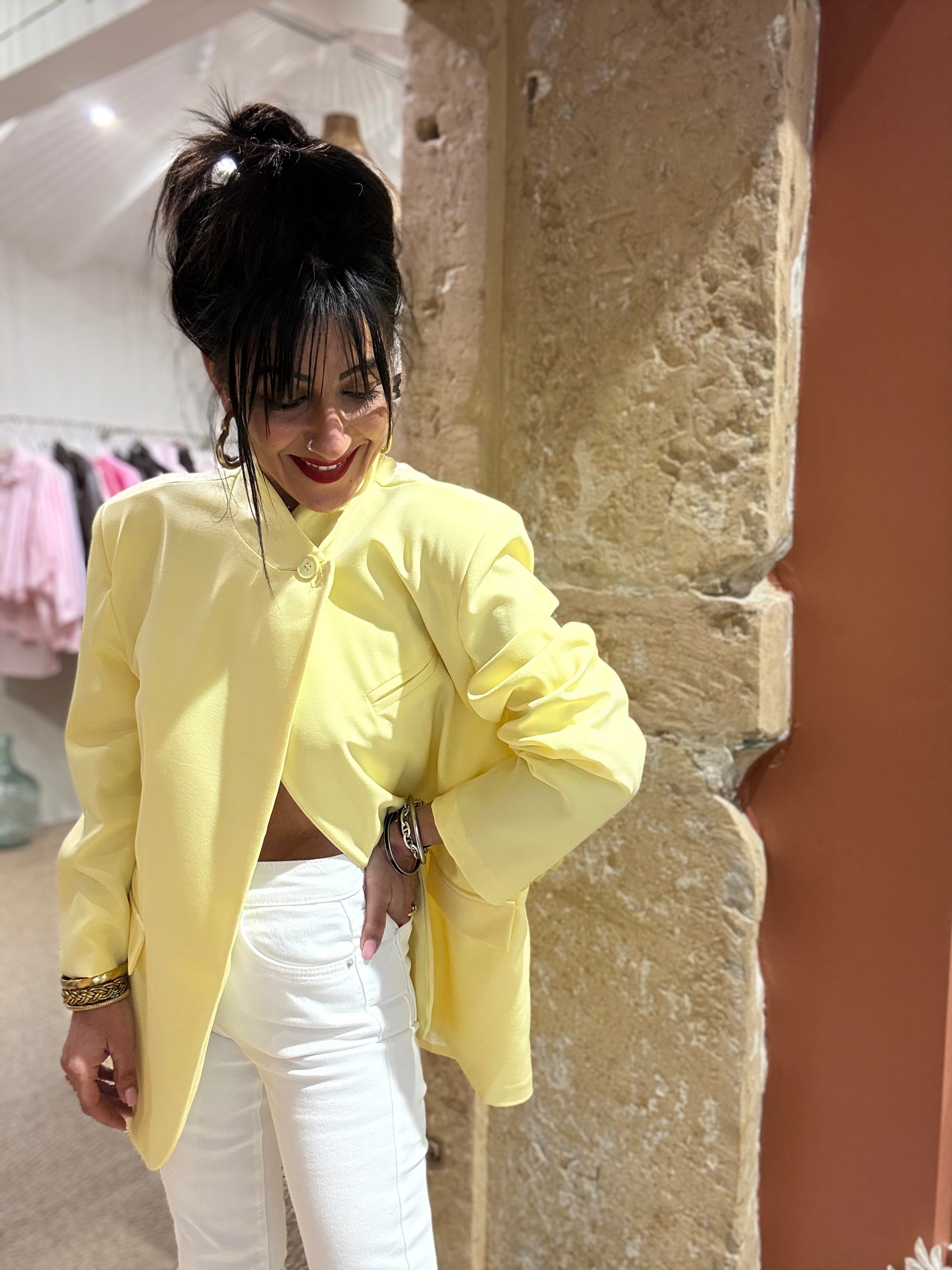 BLAZER JAUNE
