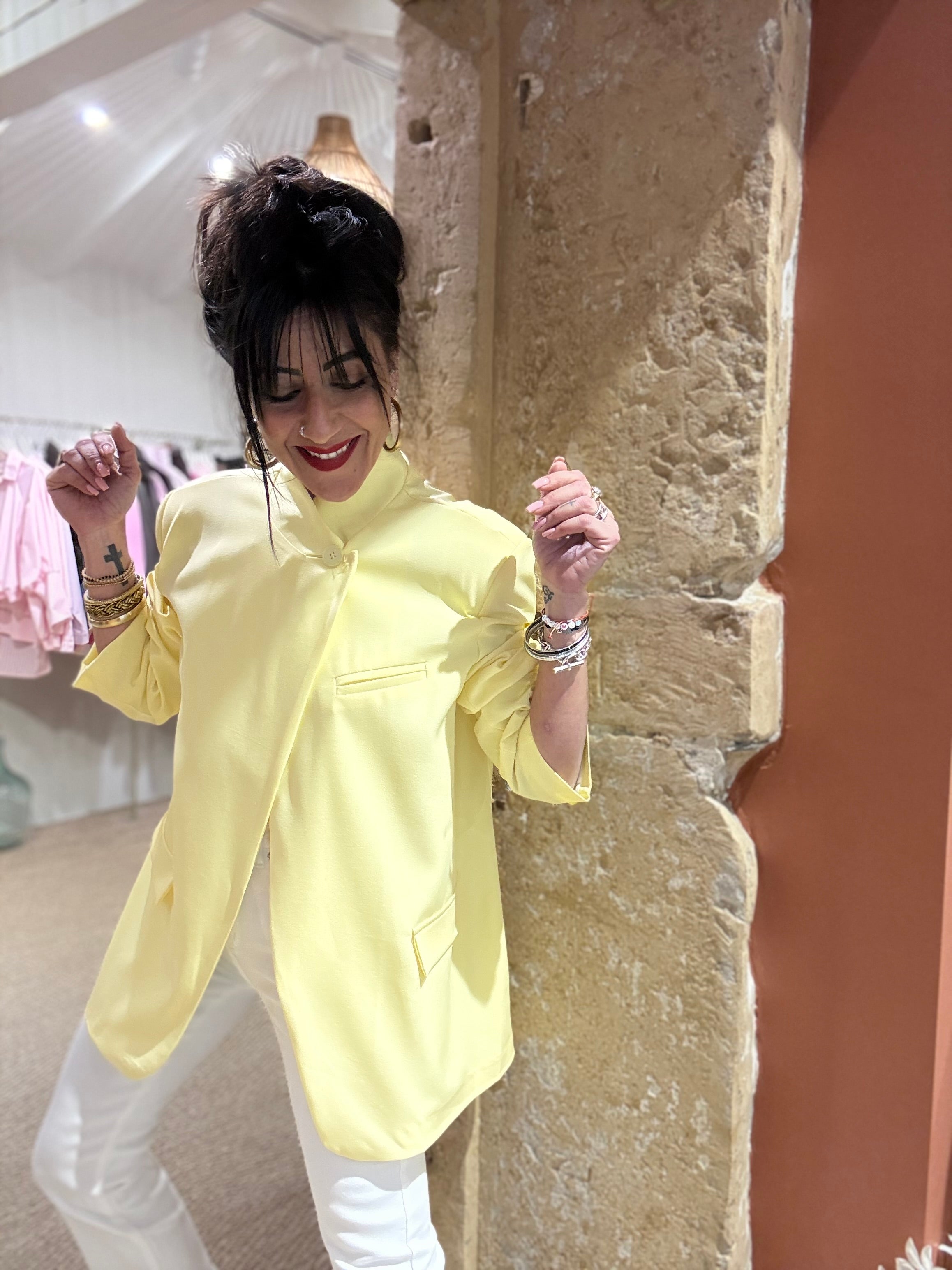 BLAZER JAUNE