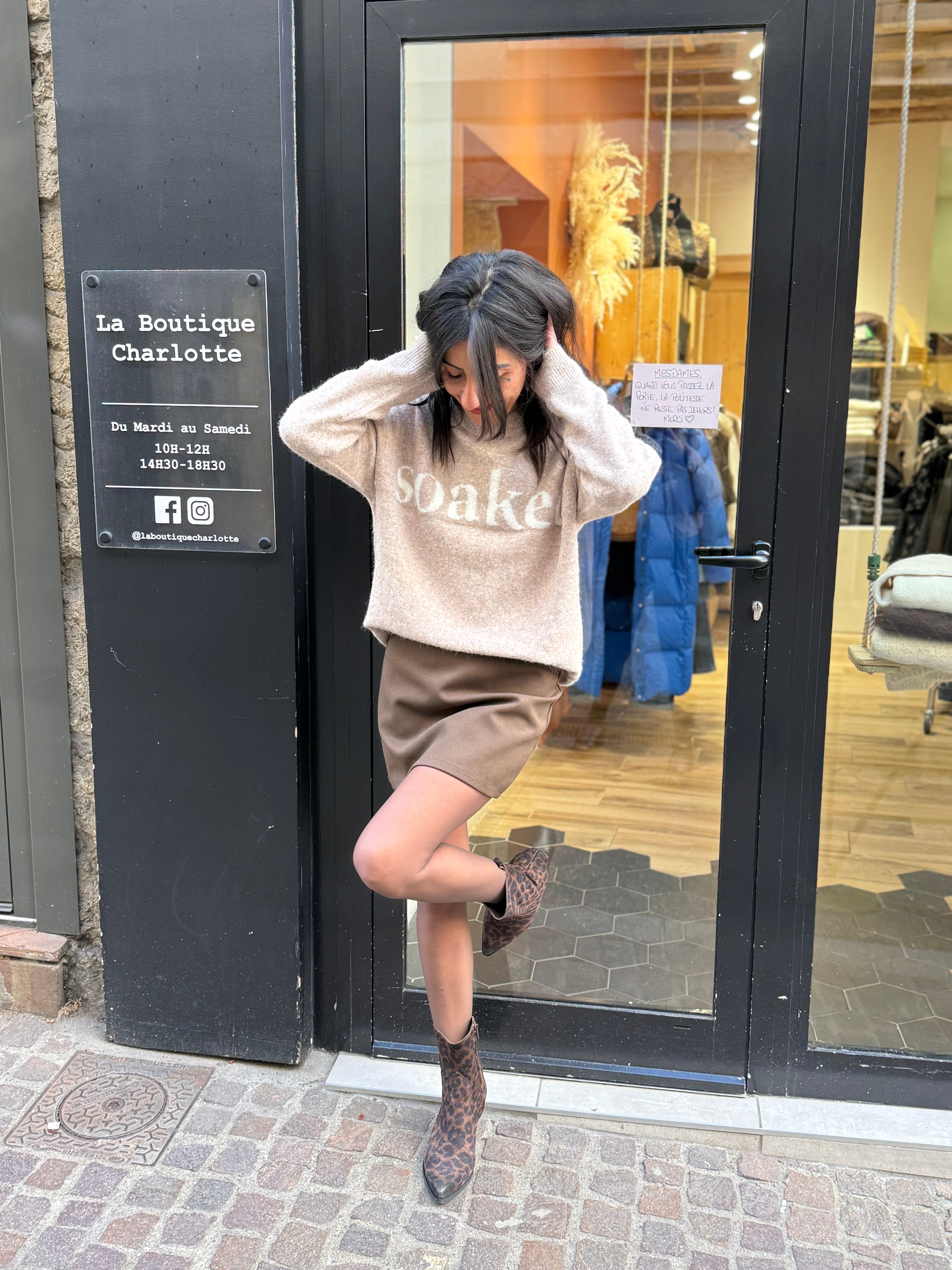 Pull inscription SOAKED