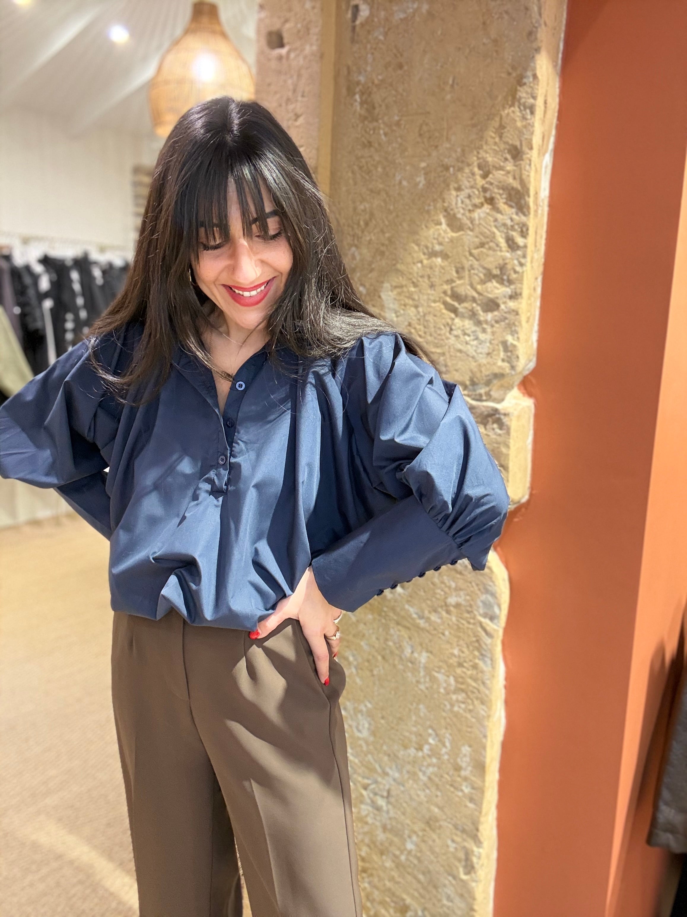 CHEMISE MANCHES BALLONS