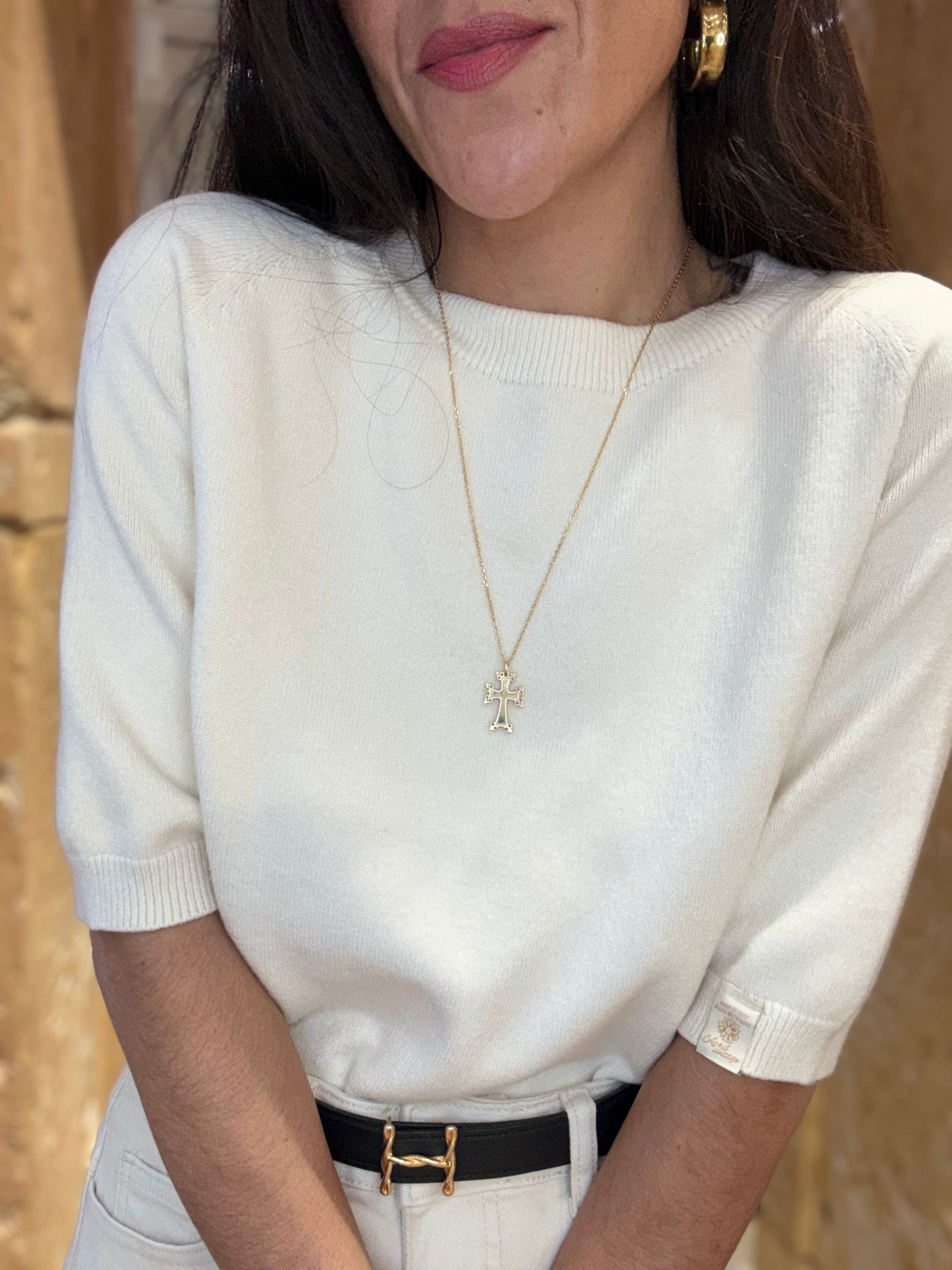 Pull manches courtes