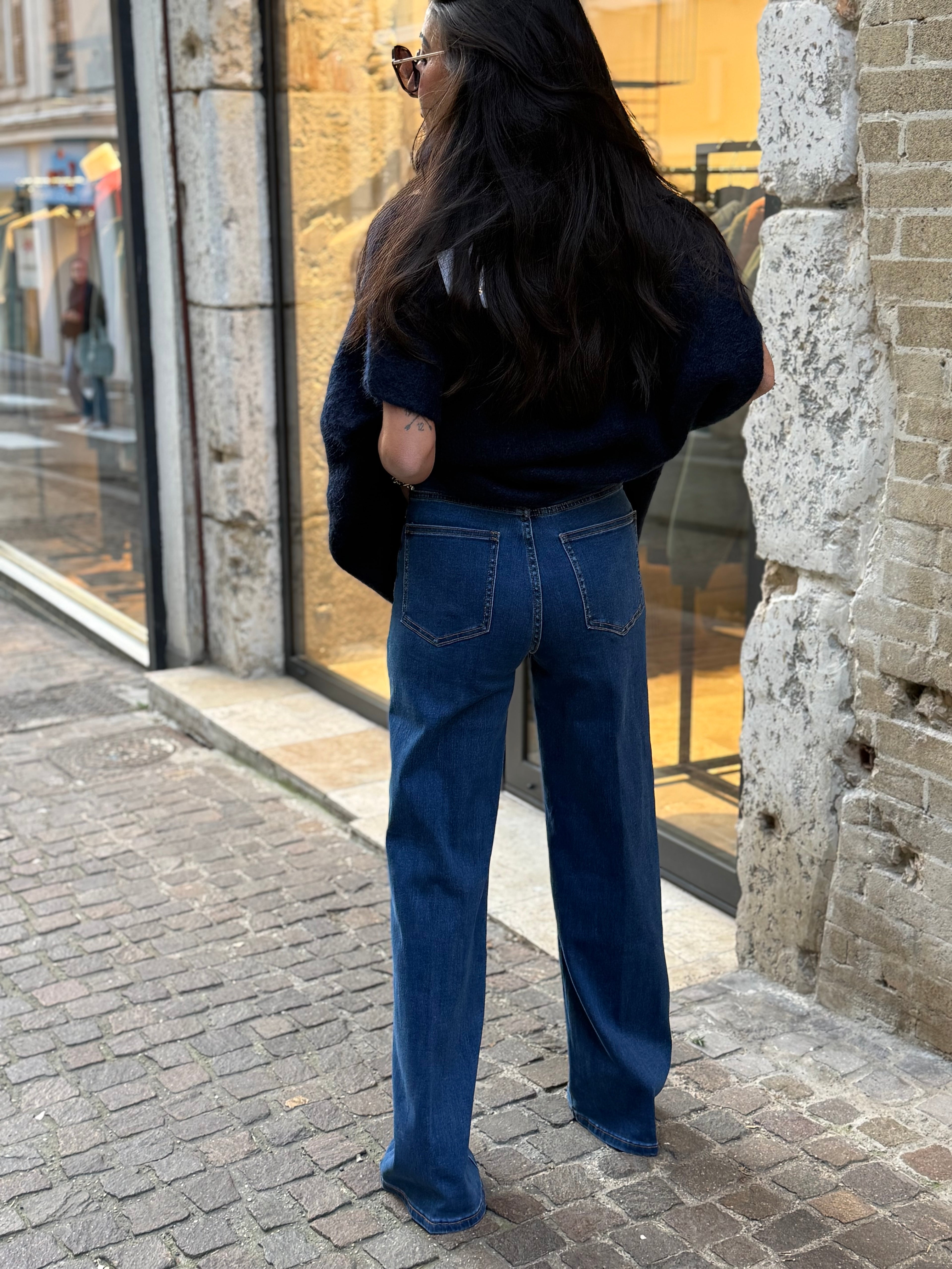 Jean coupe Flare Brut