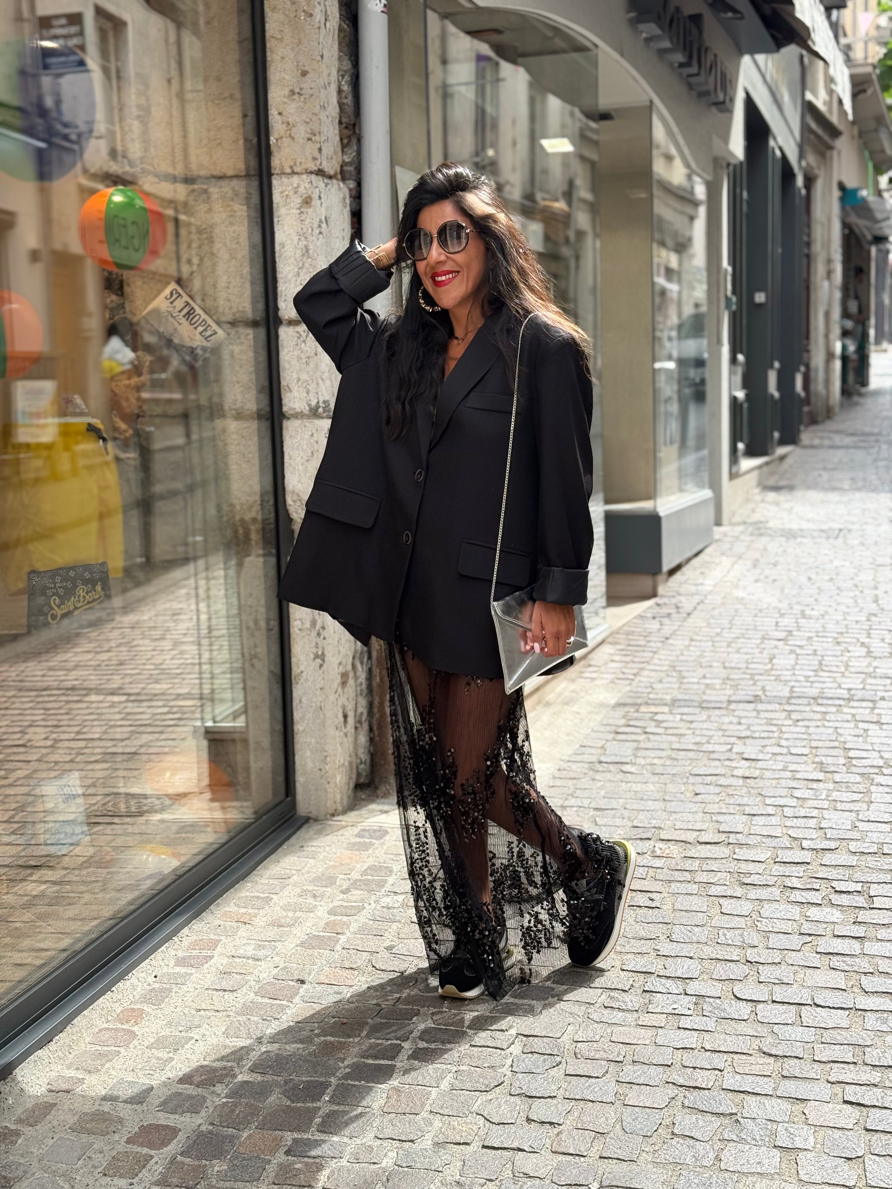 Jupe Sequins - Noir