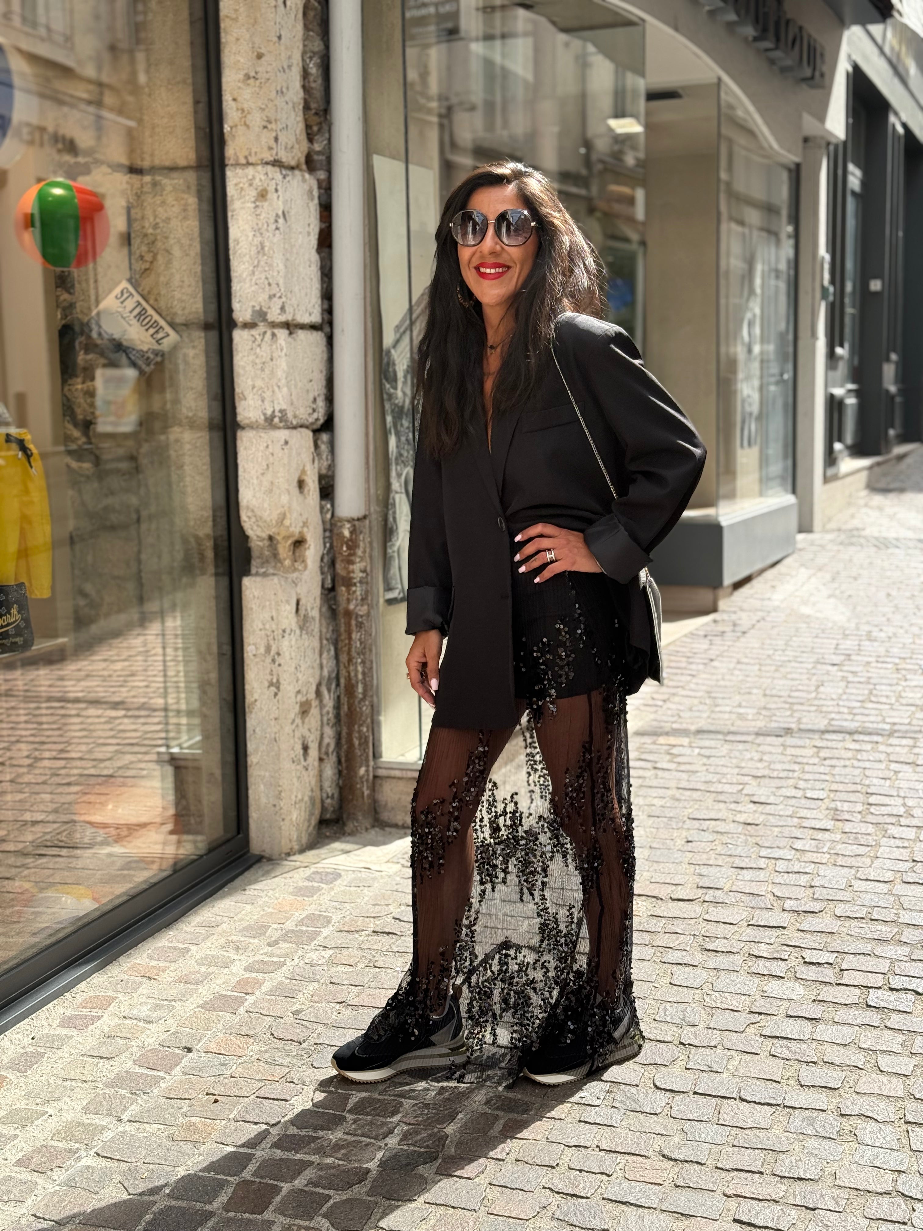 Jupe Sequins - Noir