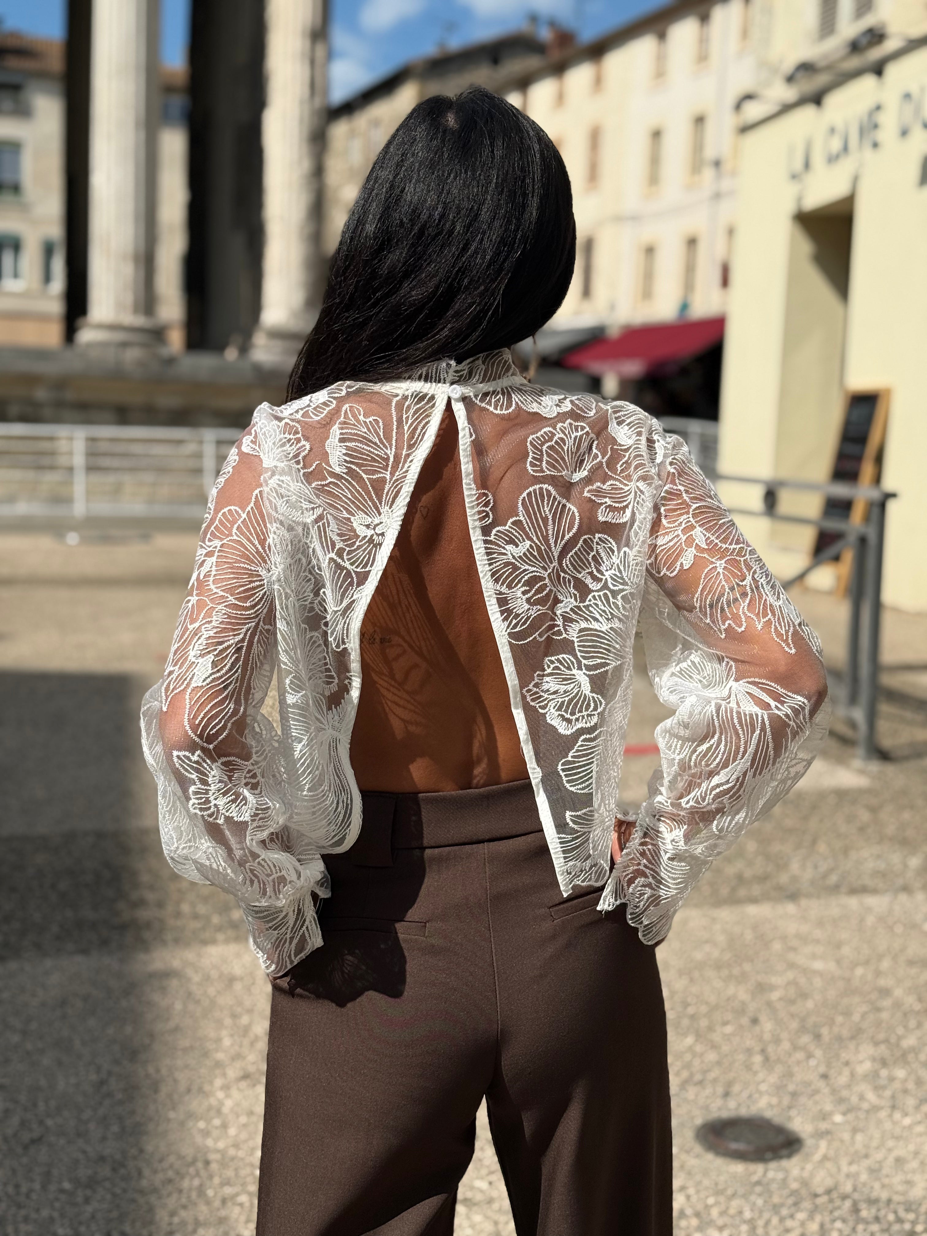 Chemisier Dentelle