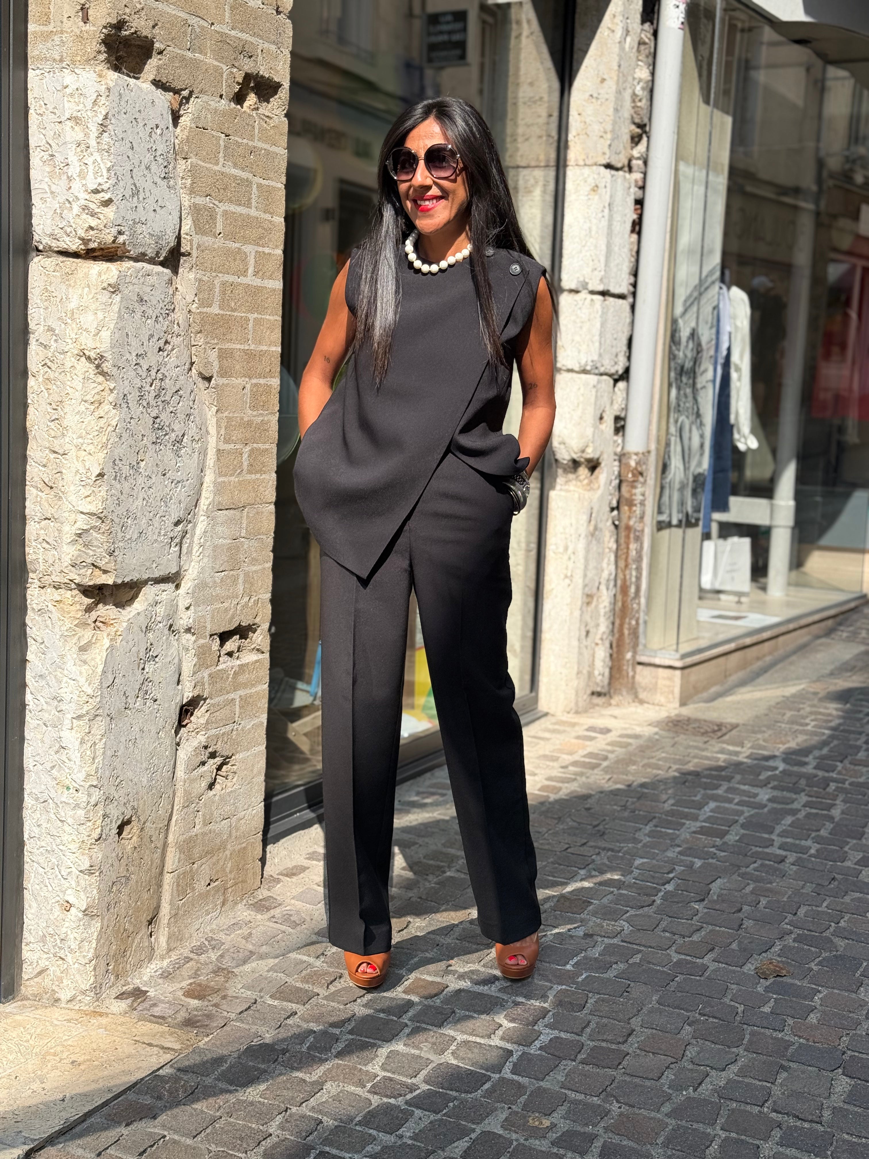 Haut Noir - Veste Waistcoat