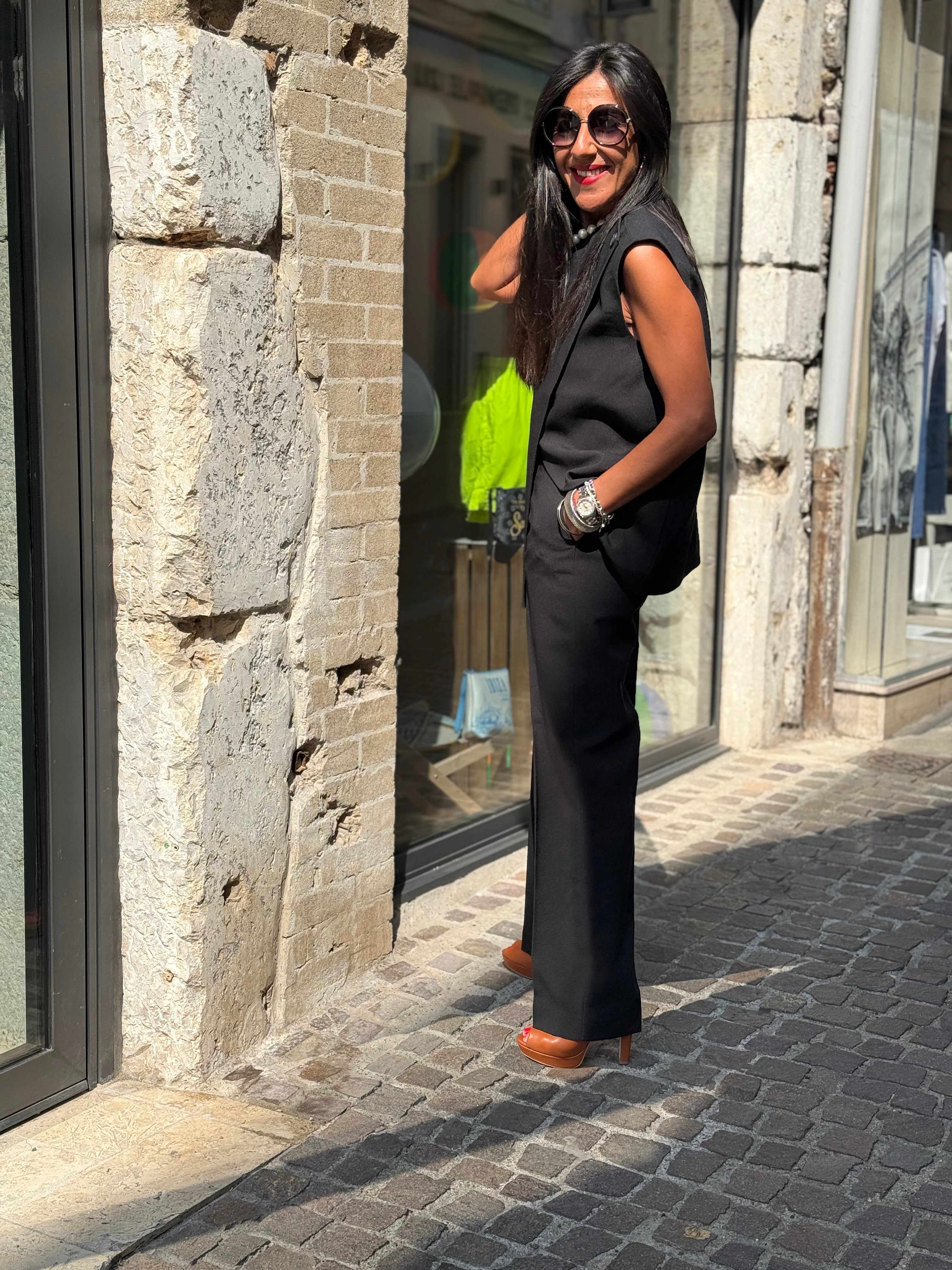 Haut Noir - Veste Waistcoat