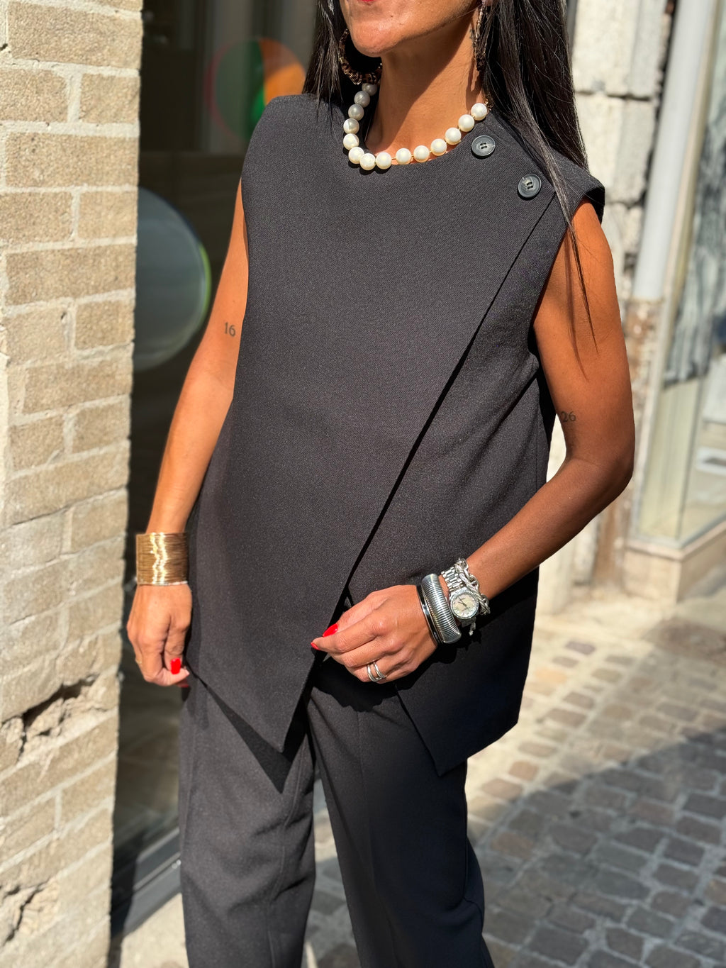 Haut Noir - Veste Waistcoat