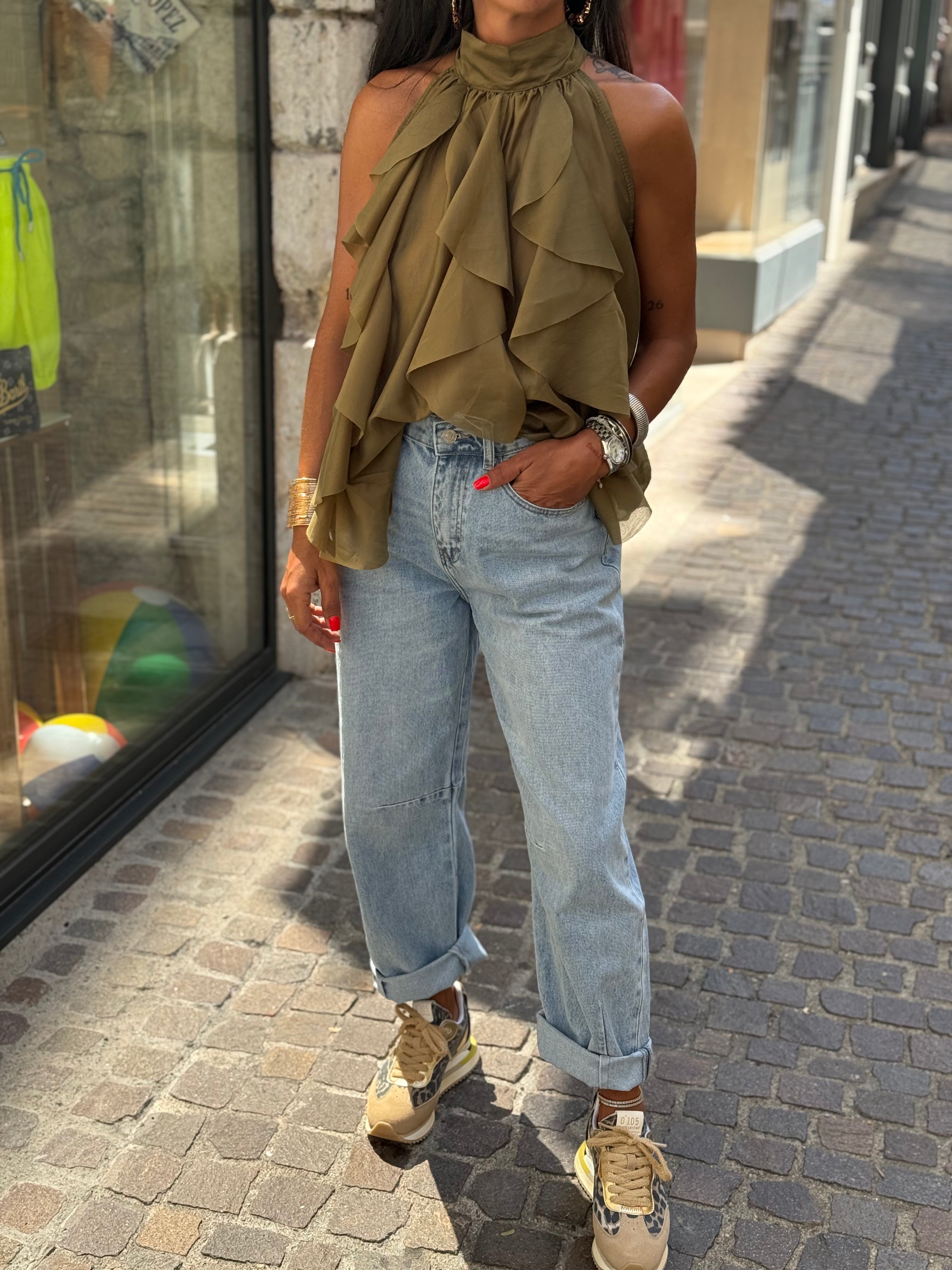 Jeans Ballons - Brandy