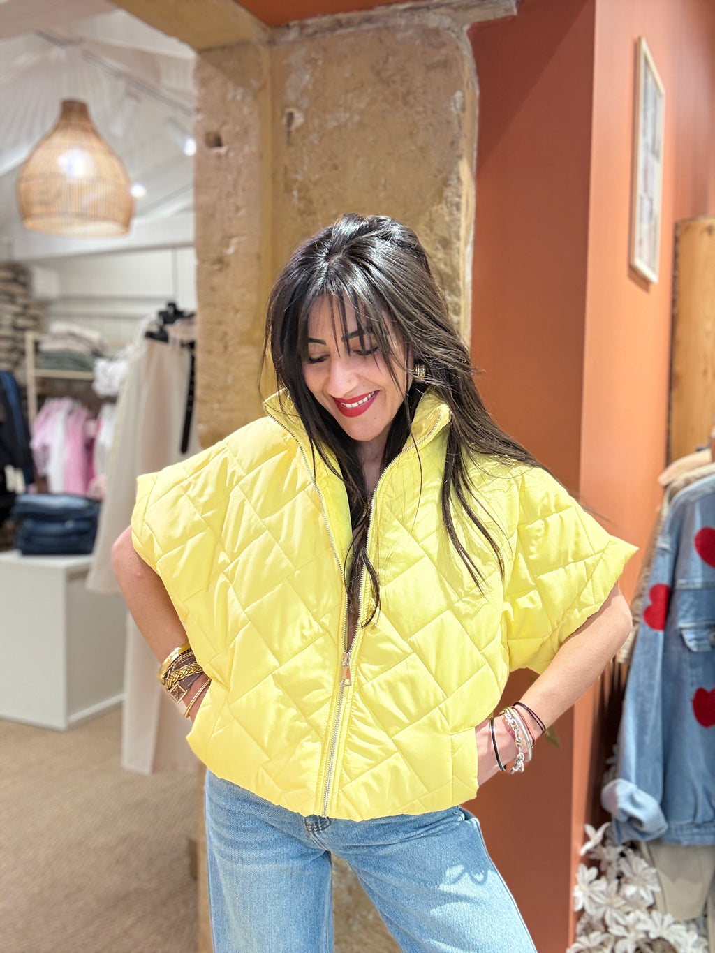 DOUDOUNE SANS MANCHES