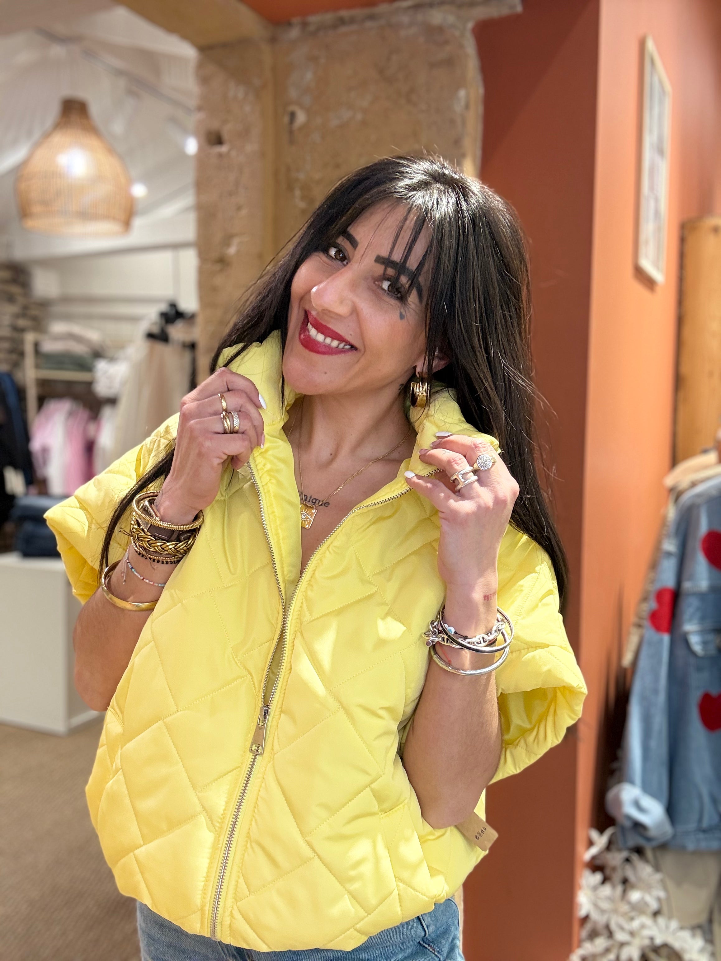 DOUDOUNE SANS MANCHES