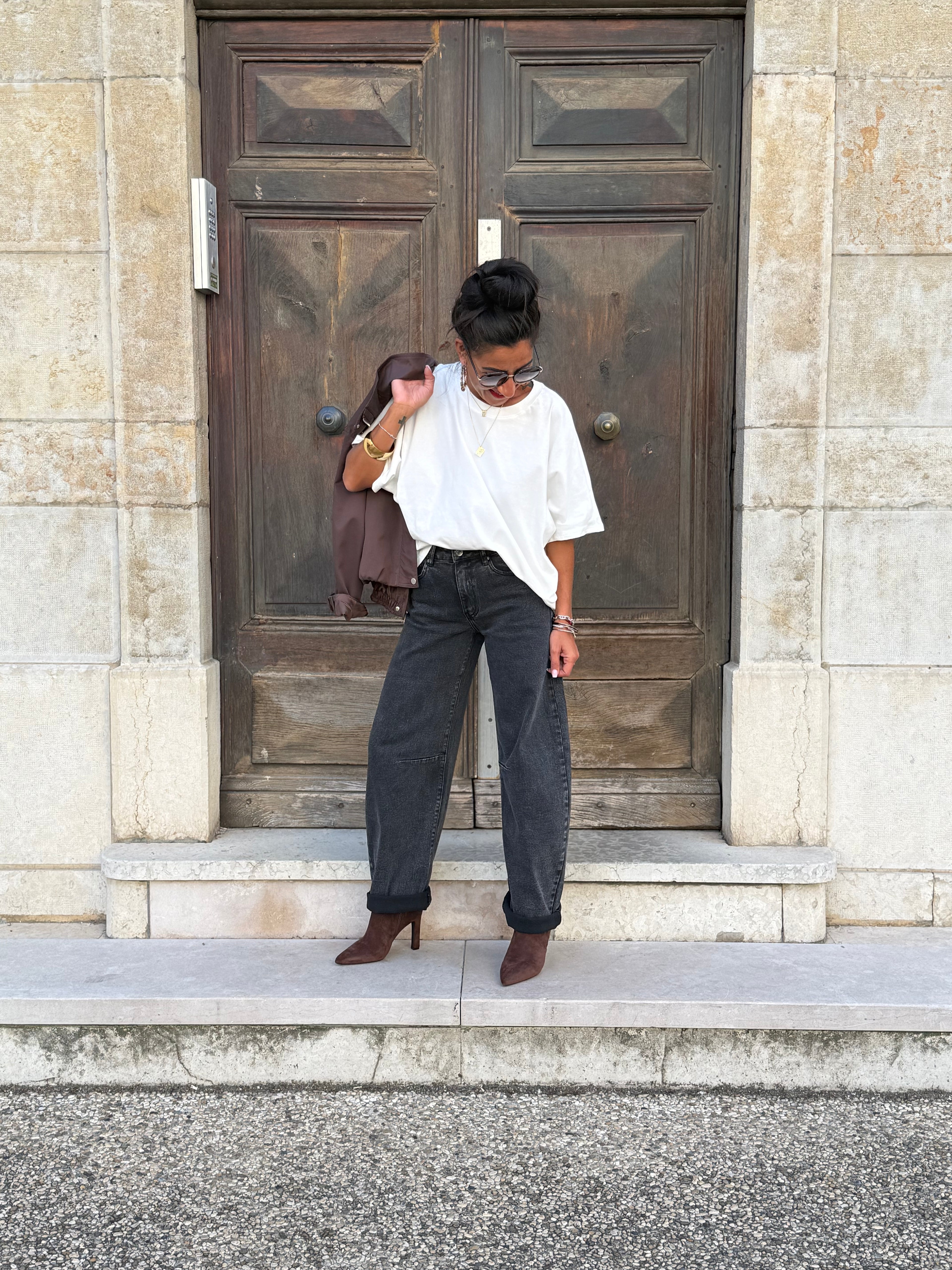 Jeans Ballon Noir