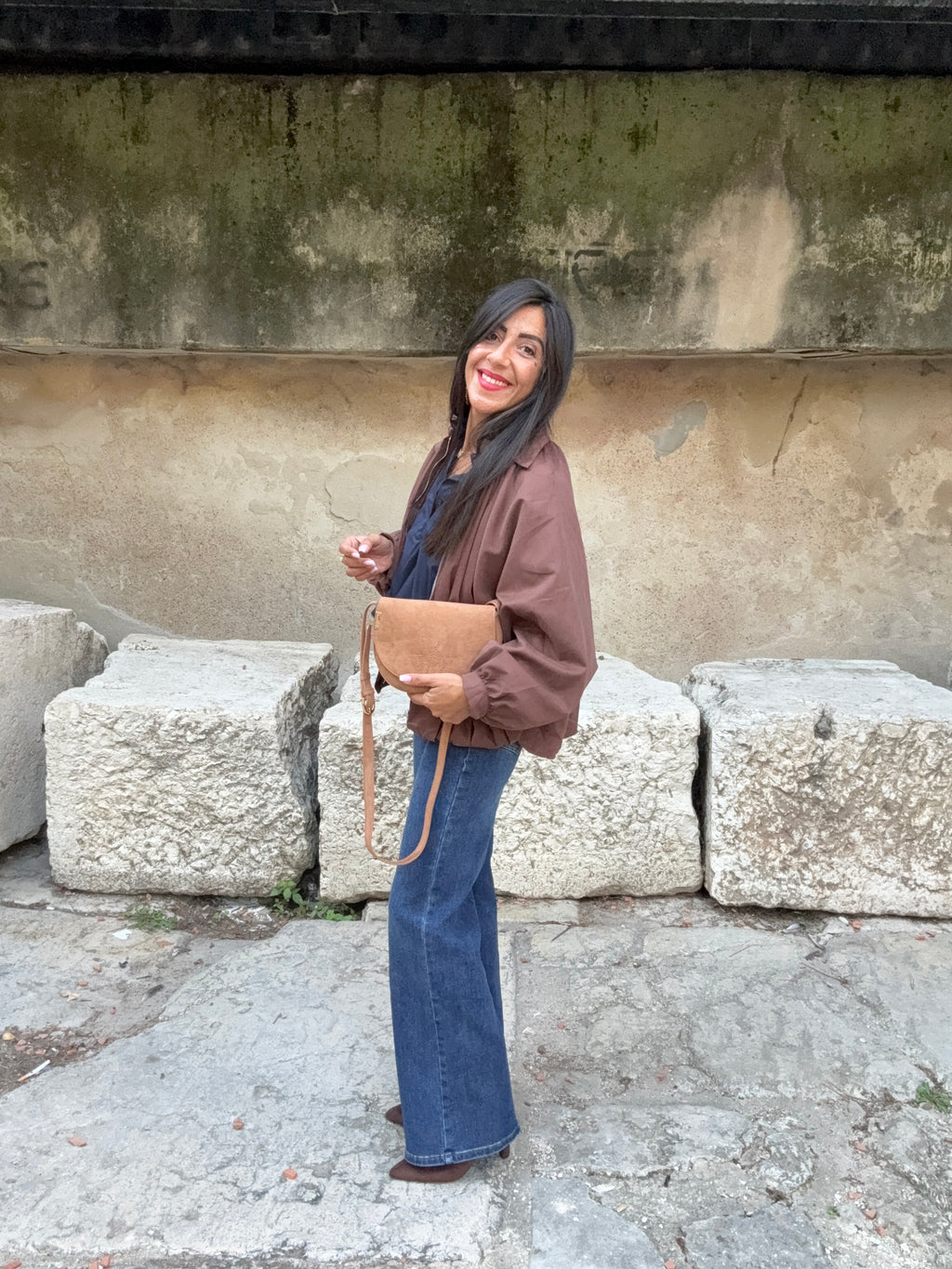 Veste oversize Choco