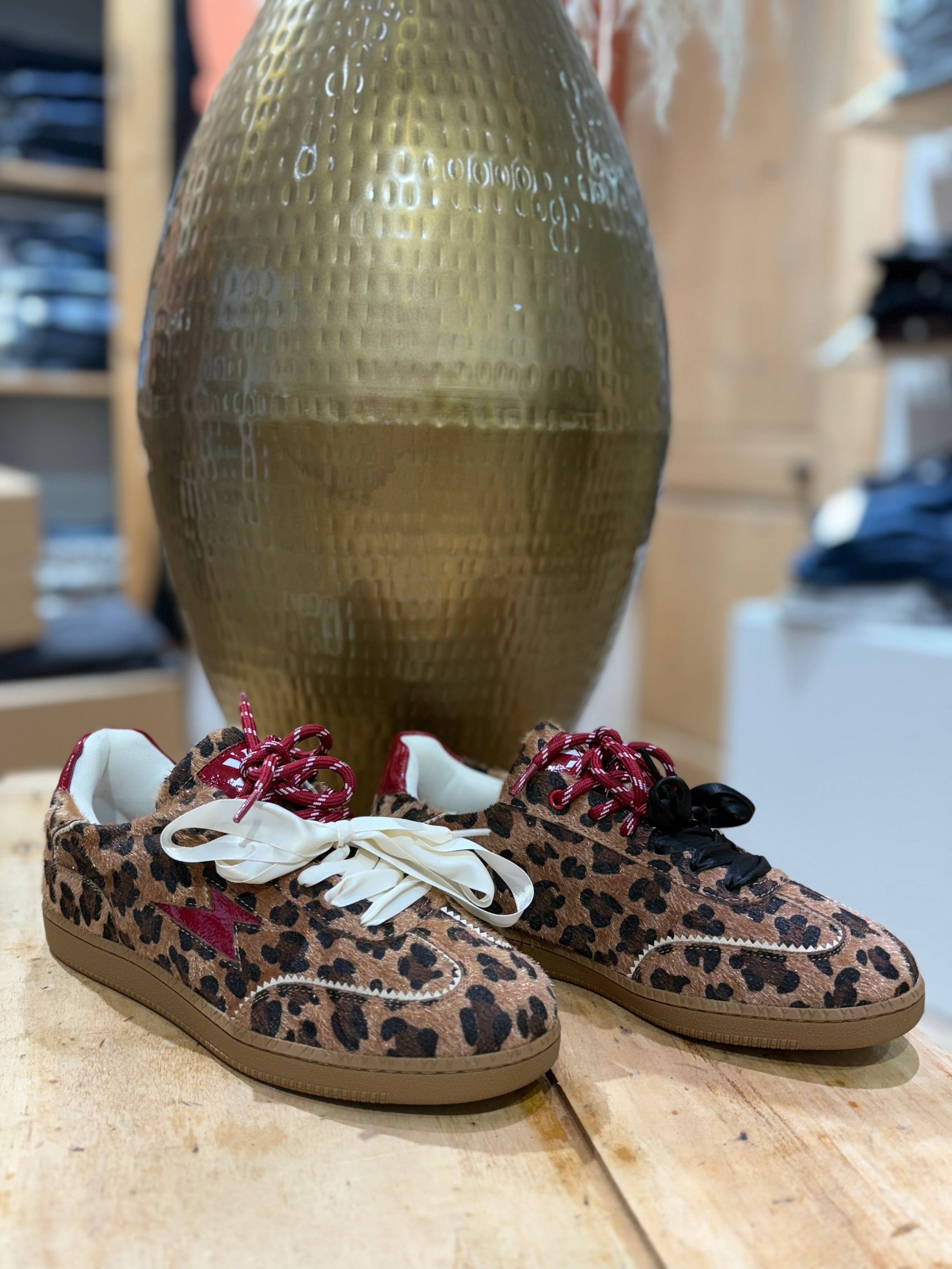 Baskets Léopard - Sasa x Vanessa Wu