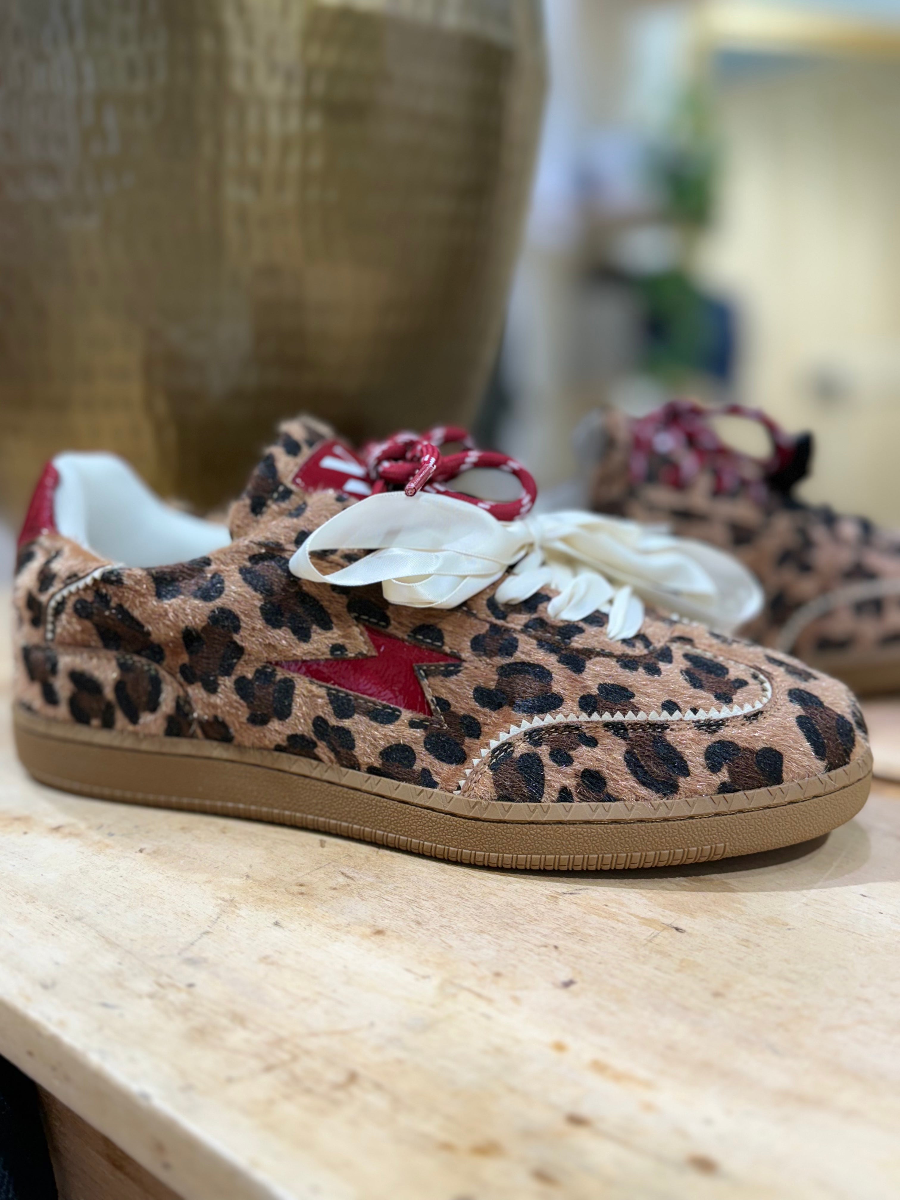 Baskets Léopard - Sasa x Vanessa Wu