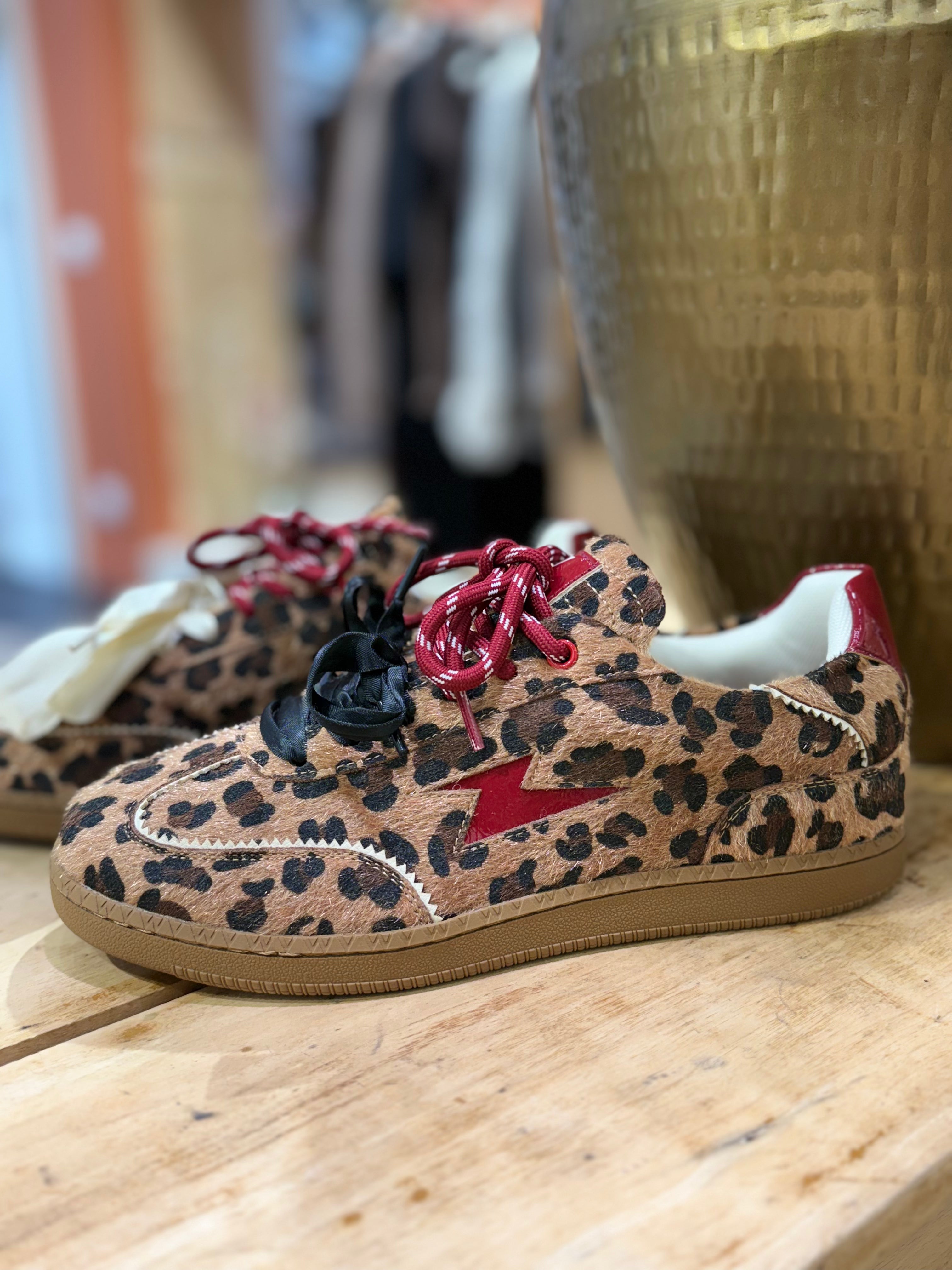 Baskets Léopard - Sasa x Vanessa Wu