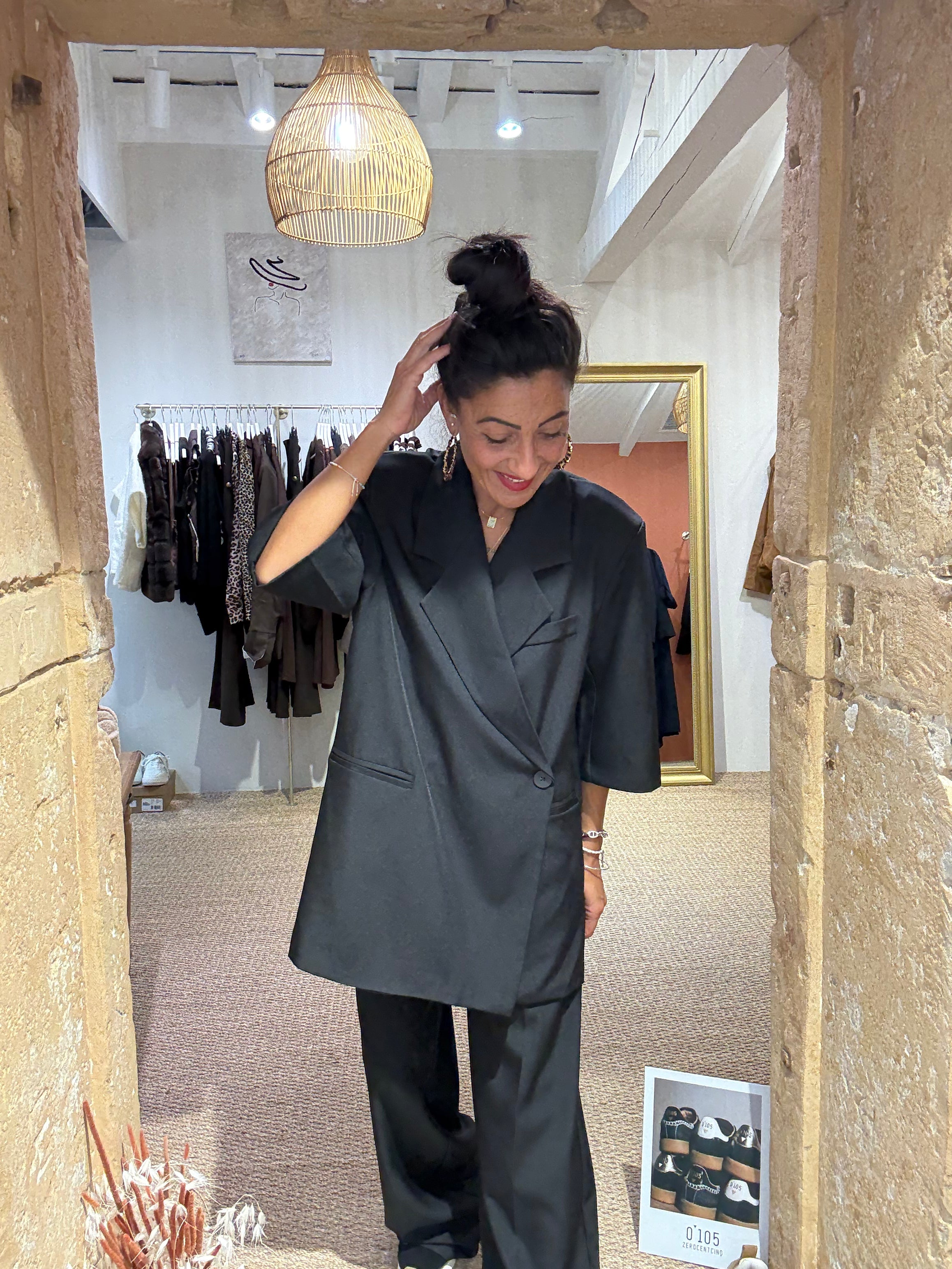 Ensemble Blazer & Pantalon - Noir