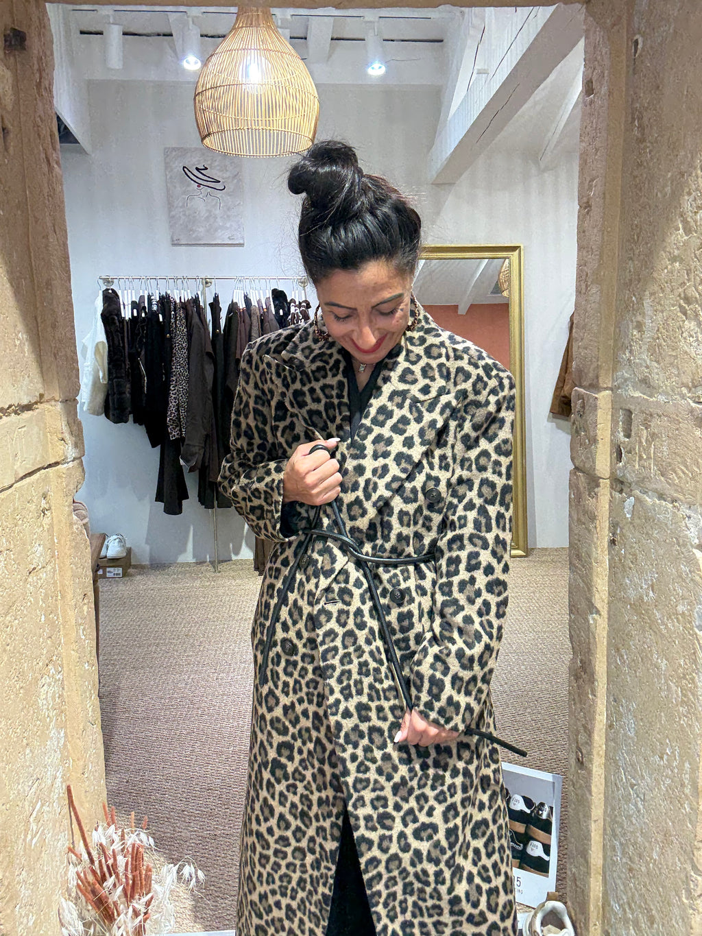 Manteau Long Léopard - Soaked