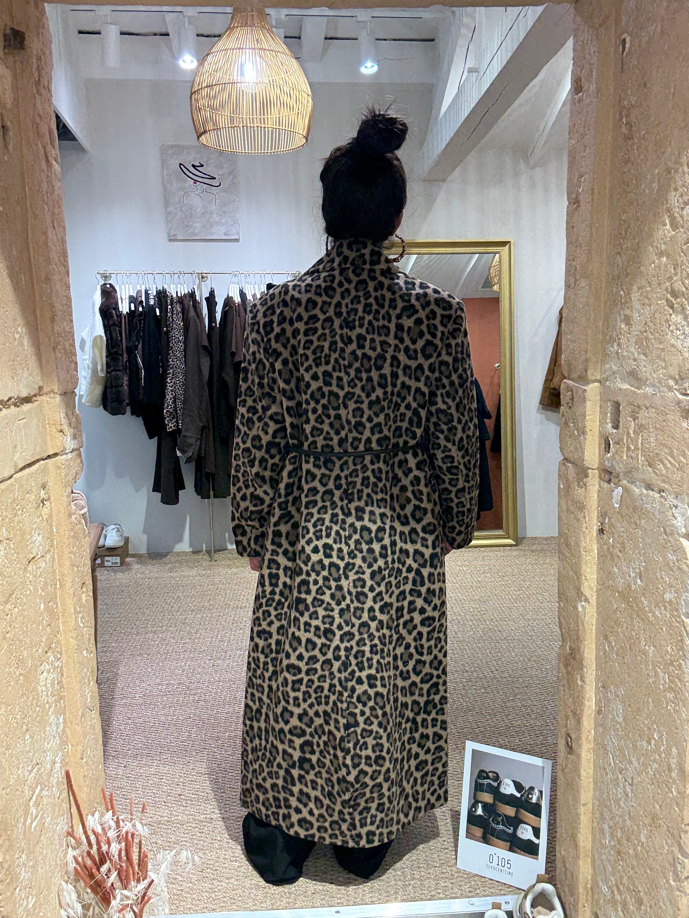 Manteau Long Léopard - Soaked