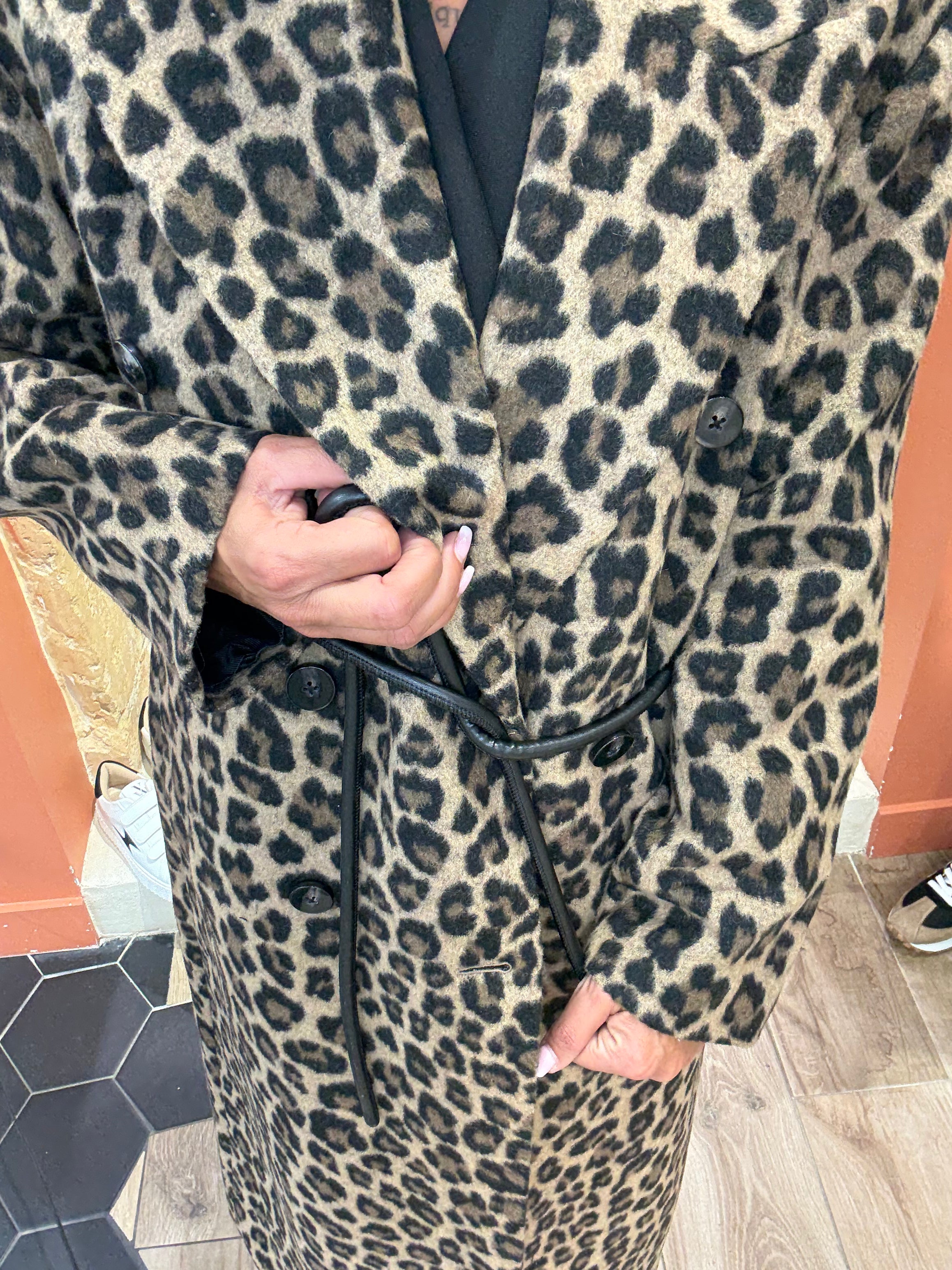 Manteau Long Léopard - Soaked