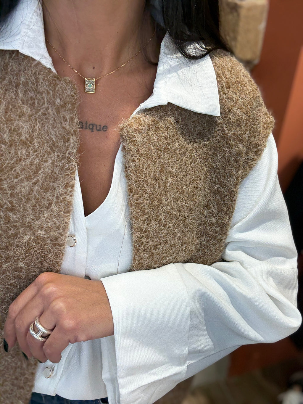 Veste sans manches Christy