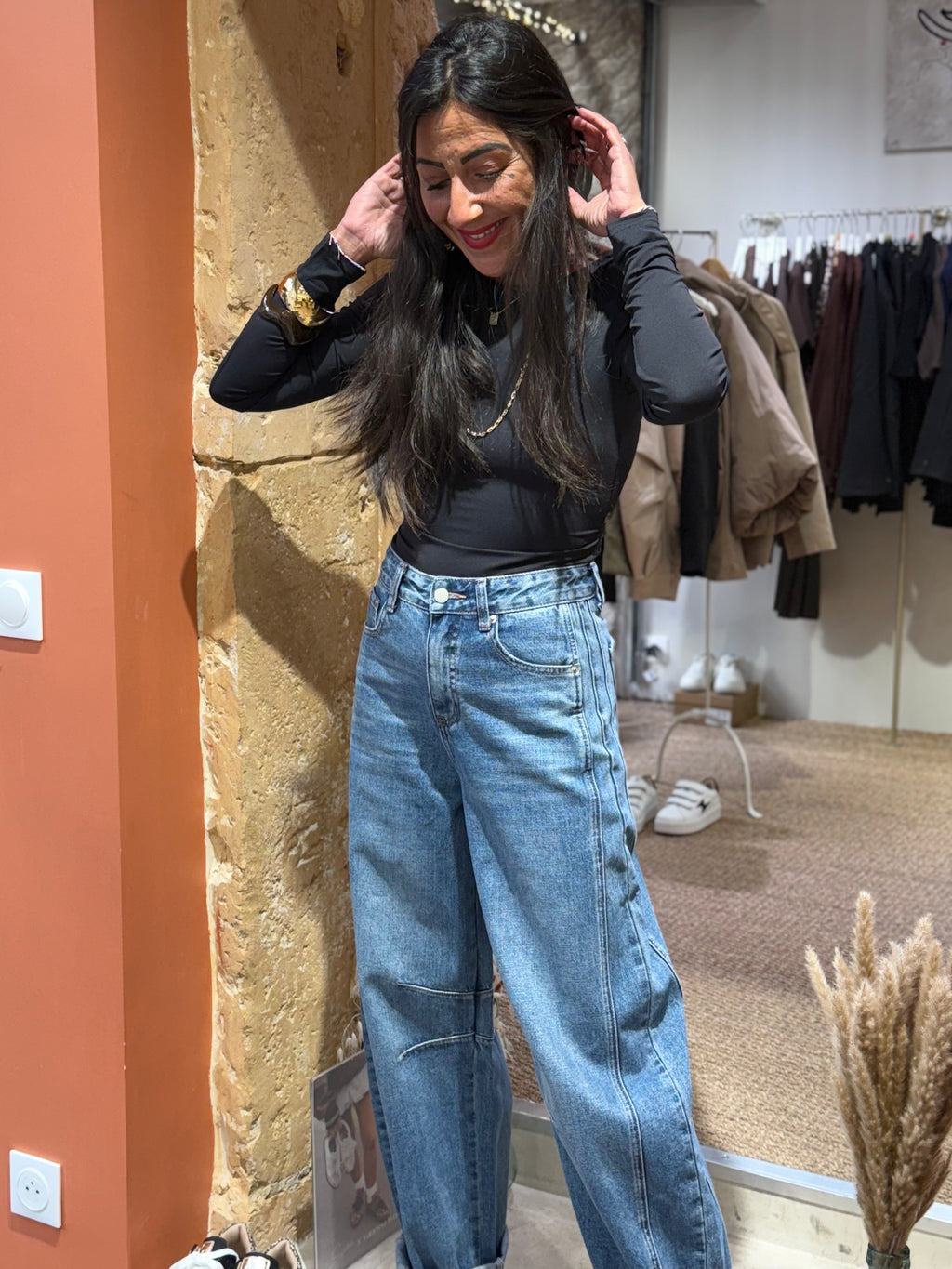 Top Manche Longue Dos Nu