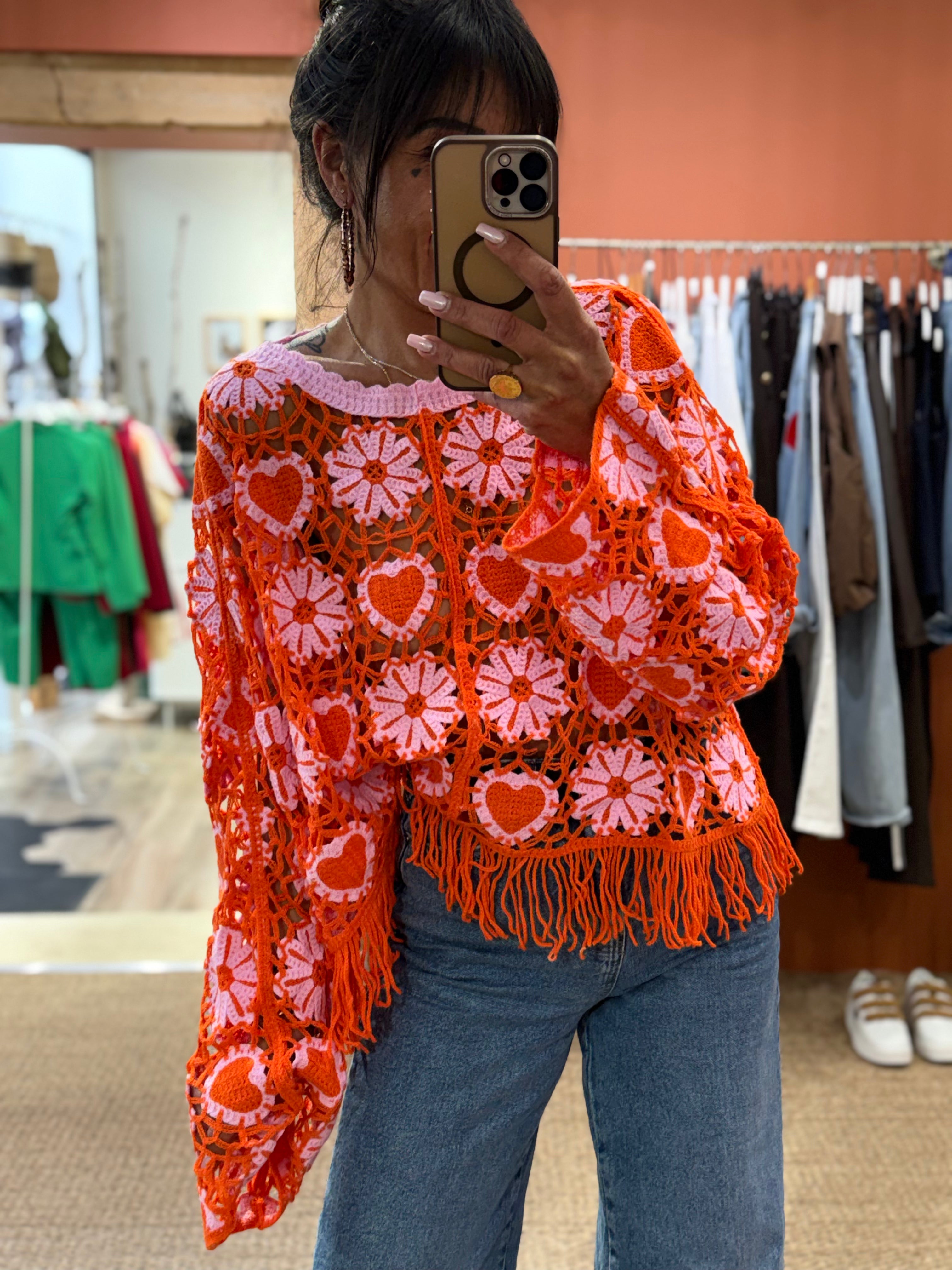 TOP EN CROCHET