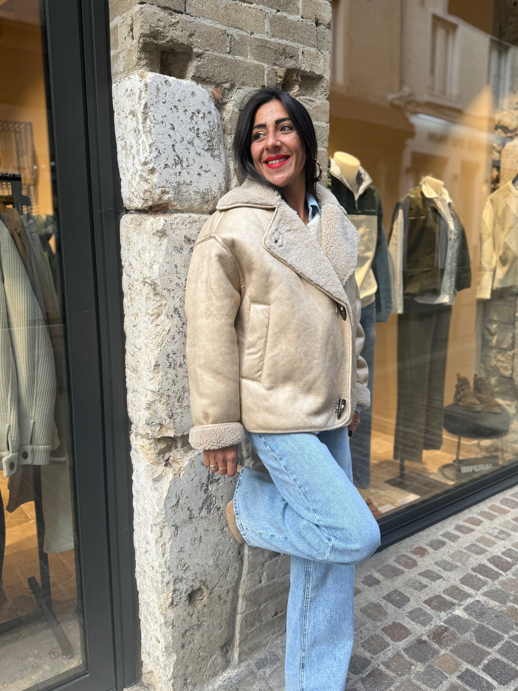 Veste Aviateur Fourrée - Soaked