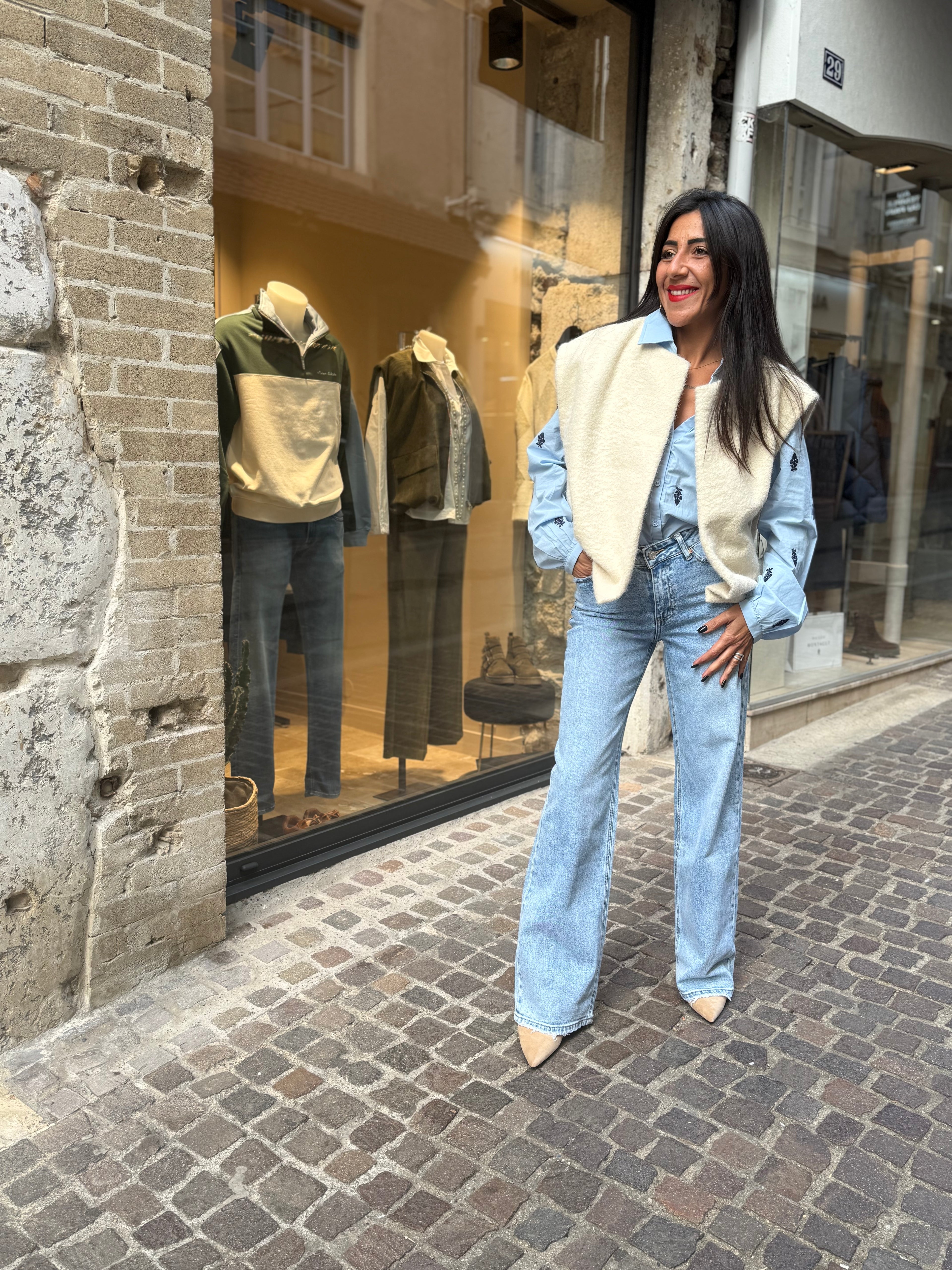 Veste sans manches Christy