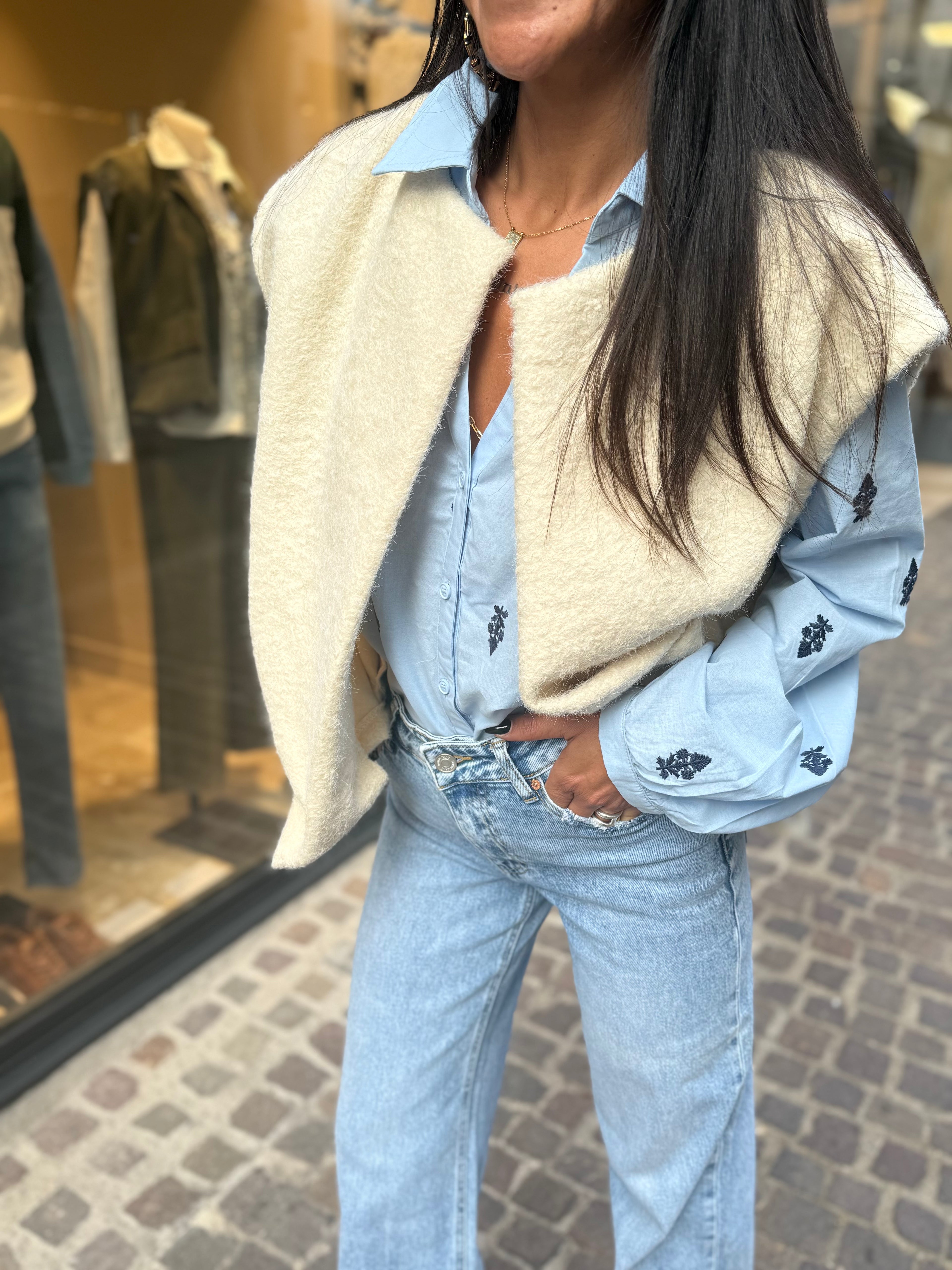 Veste sans manches Christy