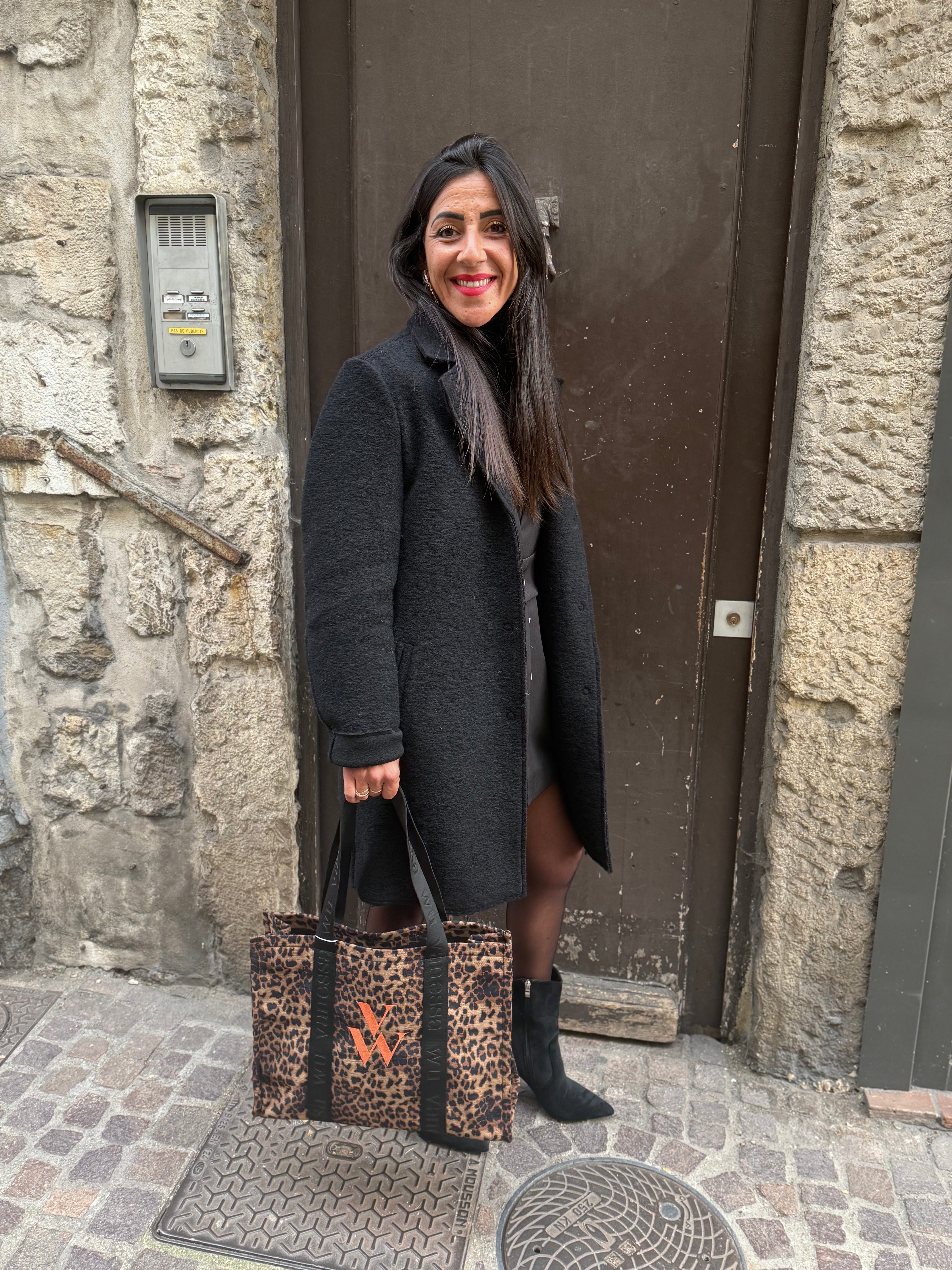 Manteau droit Laine - Culture