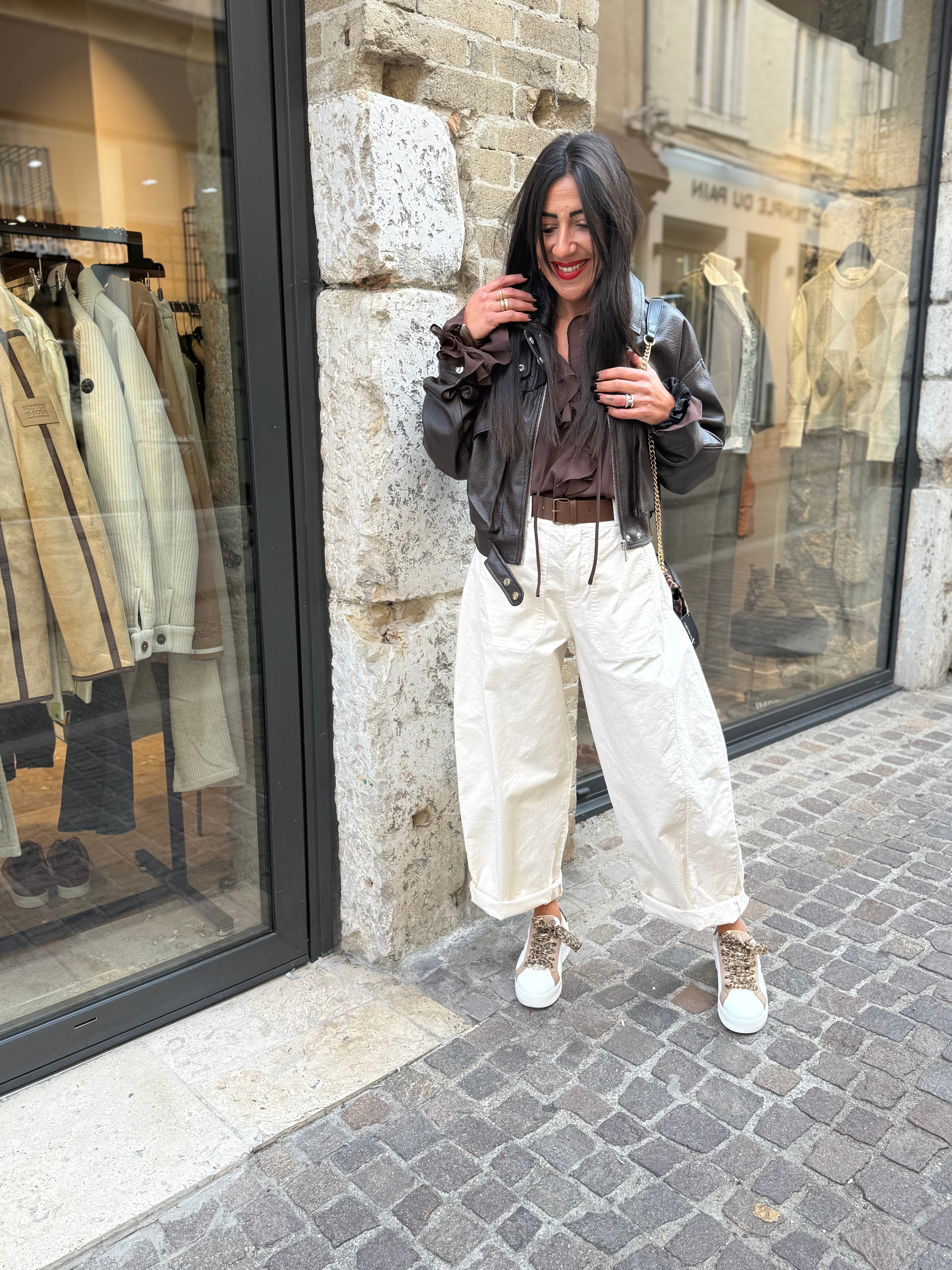 Pantalon coupe ballon