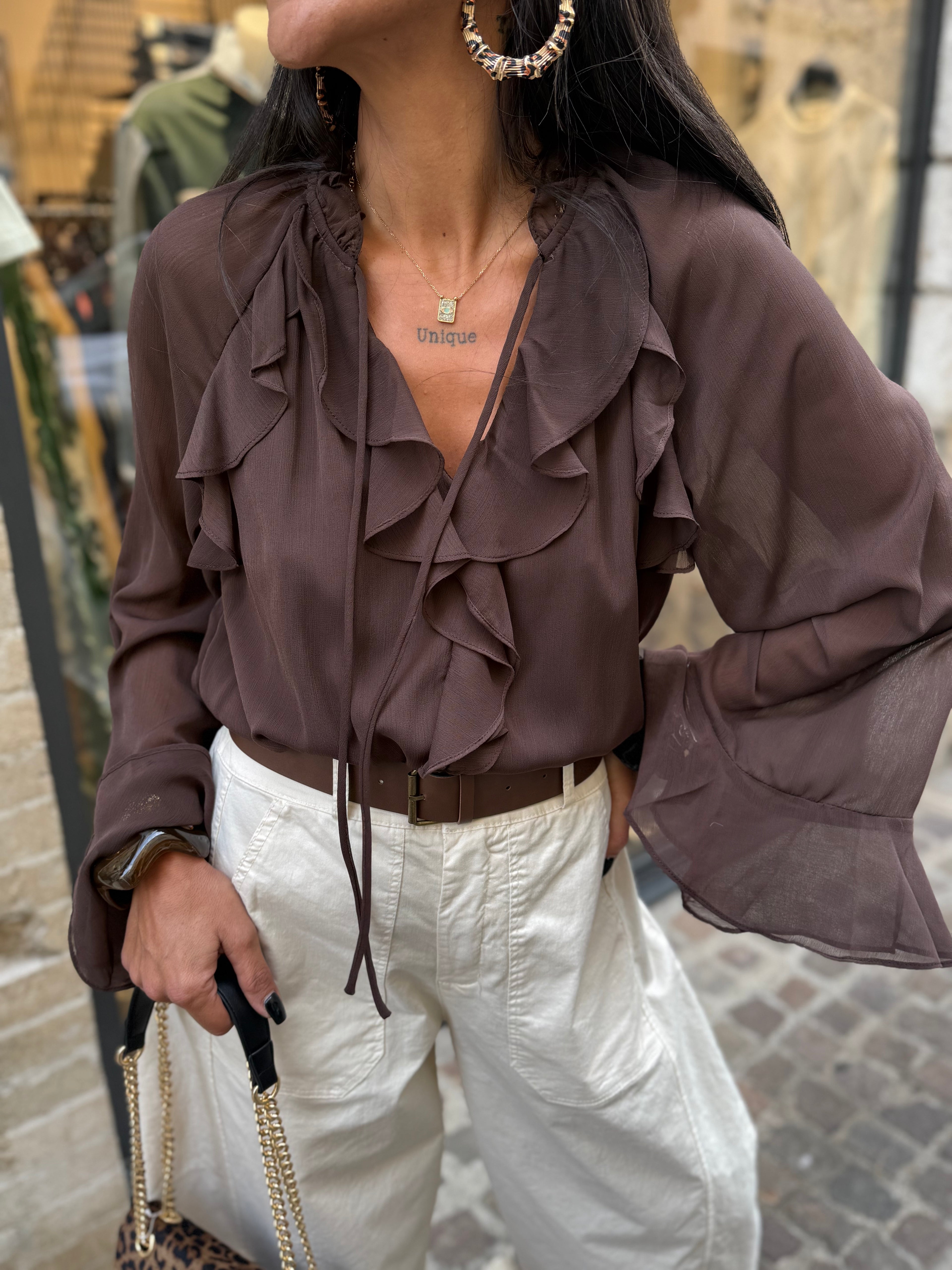 Chemisier Volant - Agathe