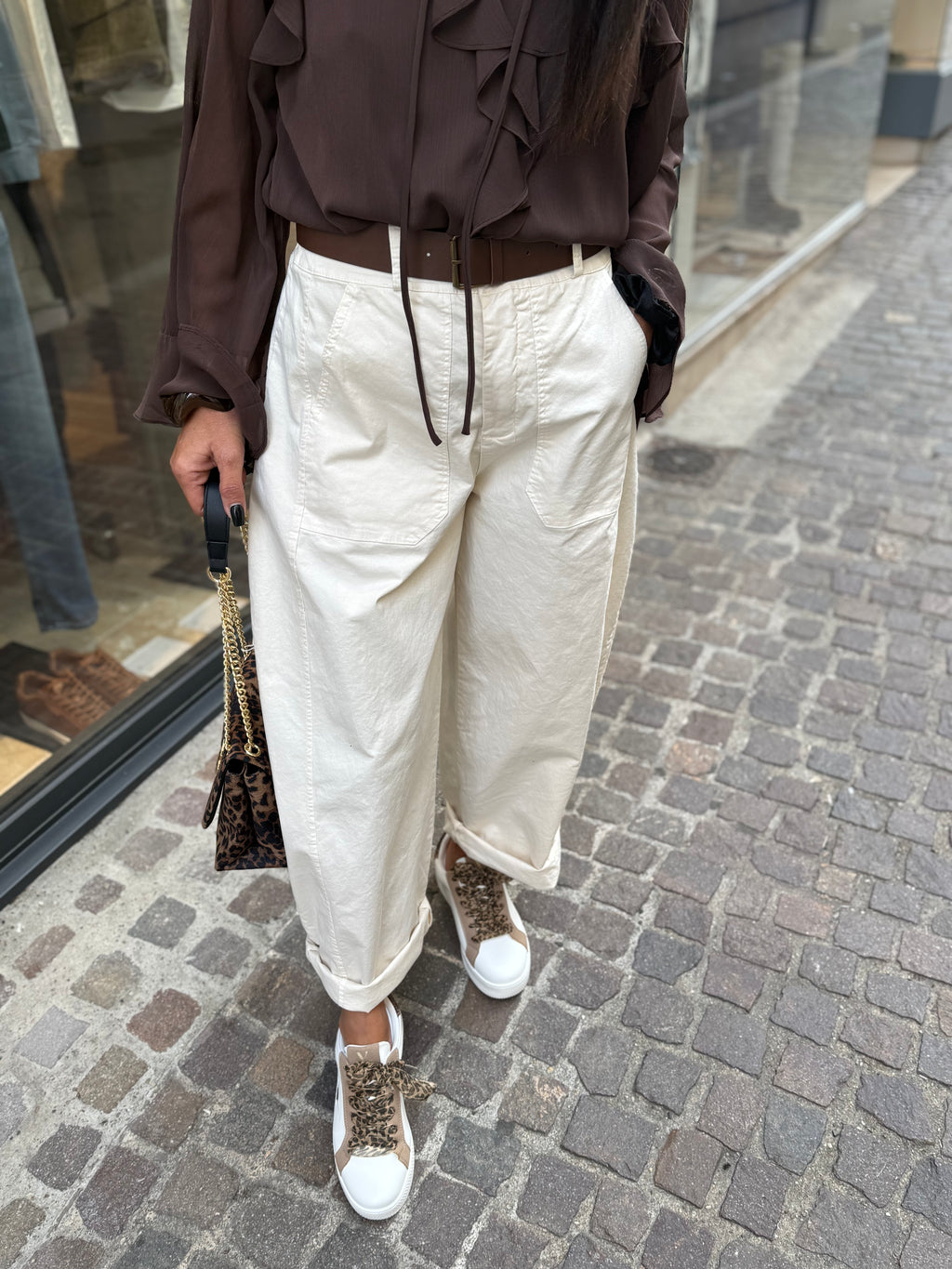 Pantalon coupe ballon