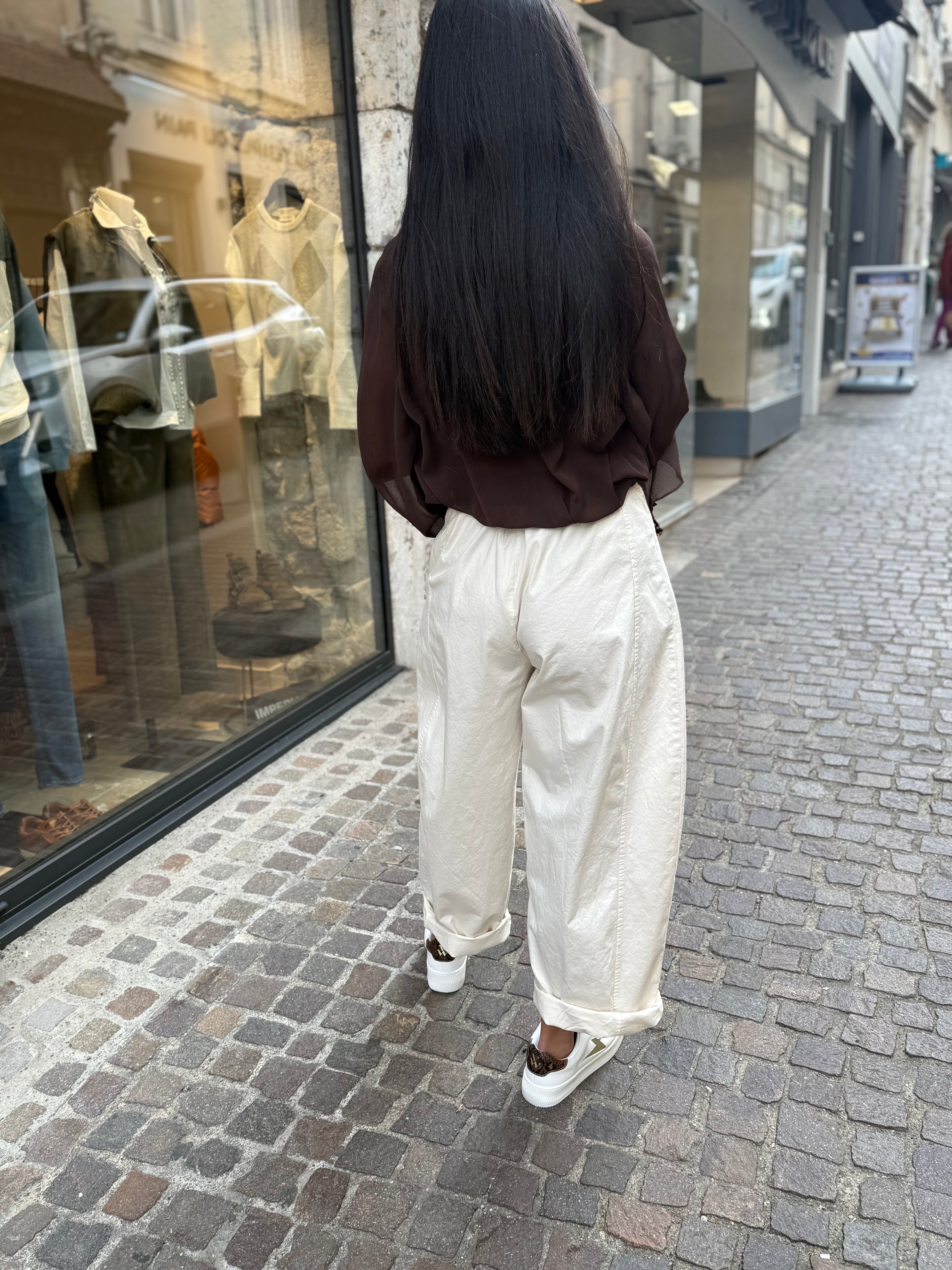 Pantalon coupe ballon