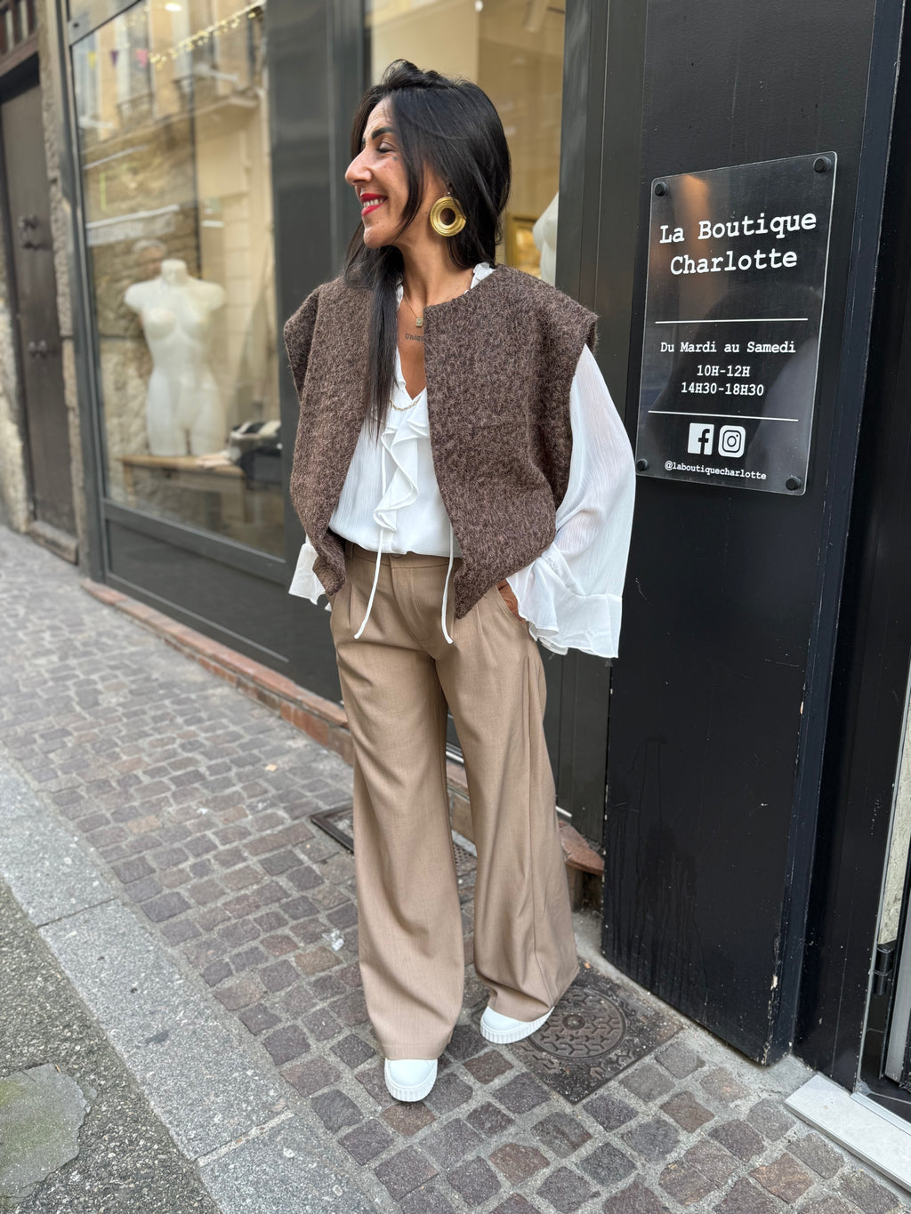 Veste sans manches Christy