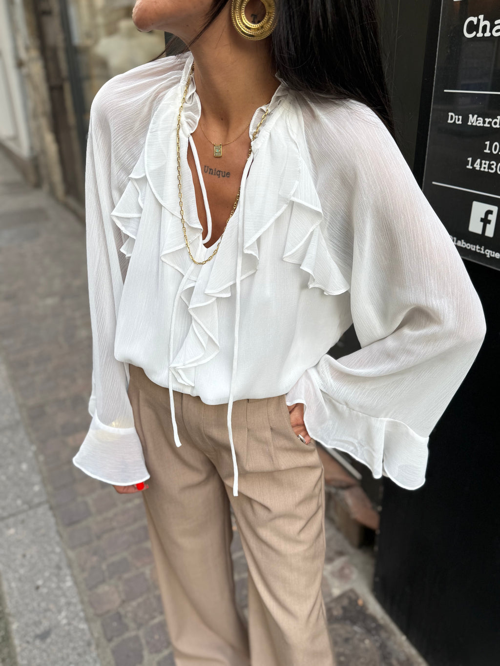 Chemisier Volant - Agathe