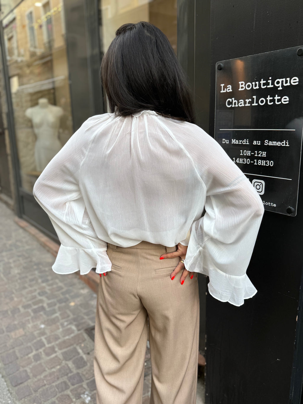 Chemisier Volant - Agathe