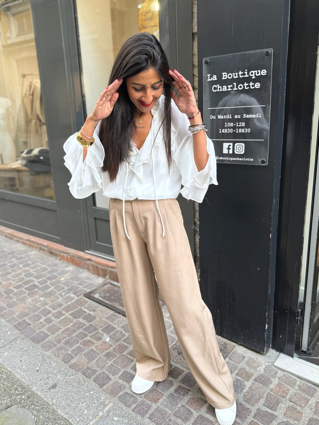 Chemisier Volant - Agathe