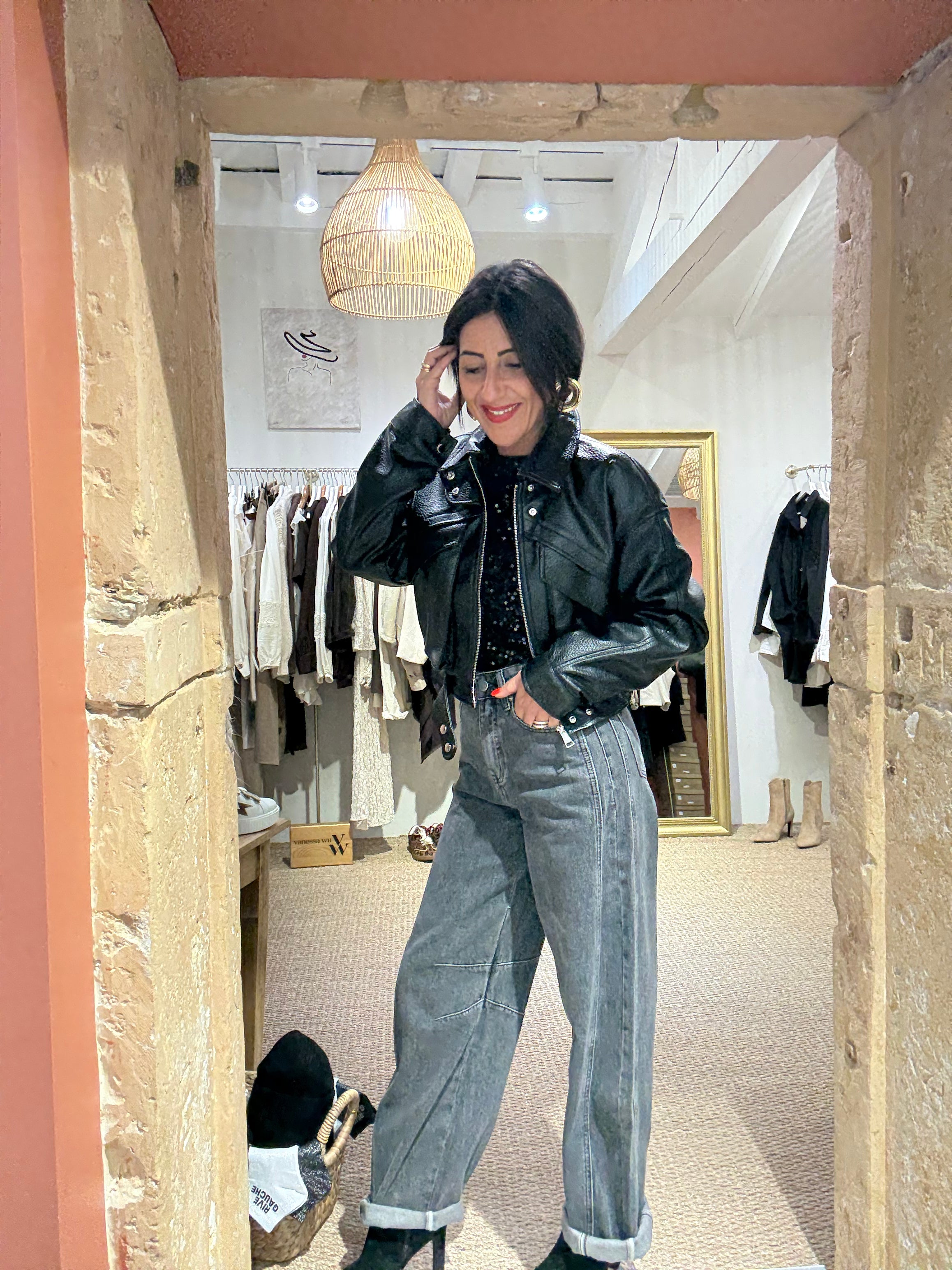 Jeans Bleu ou Noir - Clou