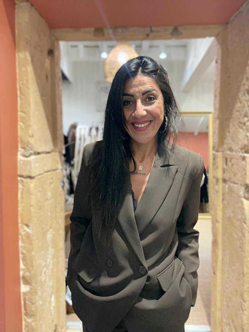 Veste Blazer Chocolat