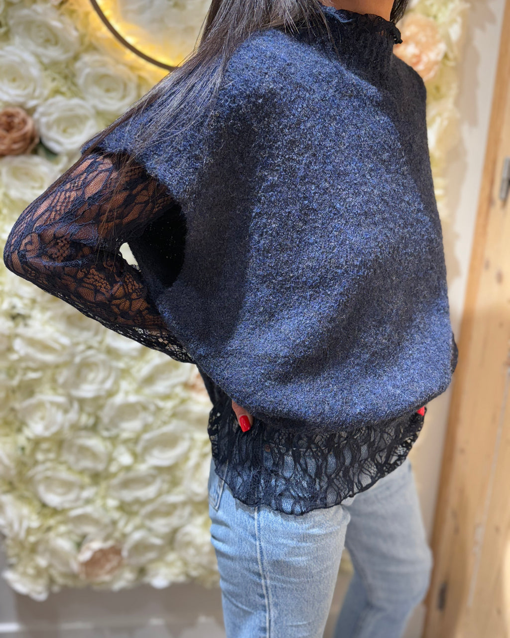 Pull Sans Manches - Dentelle