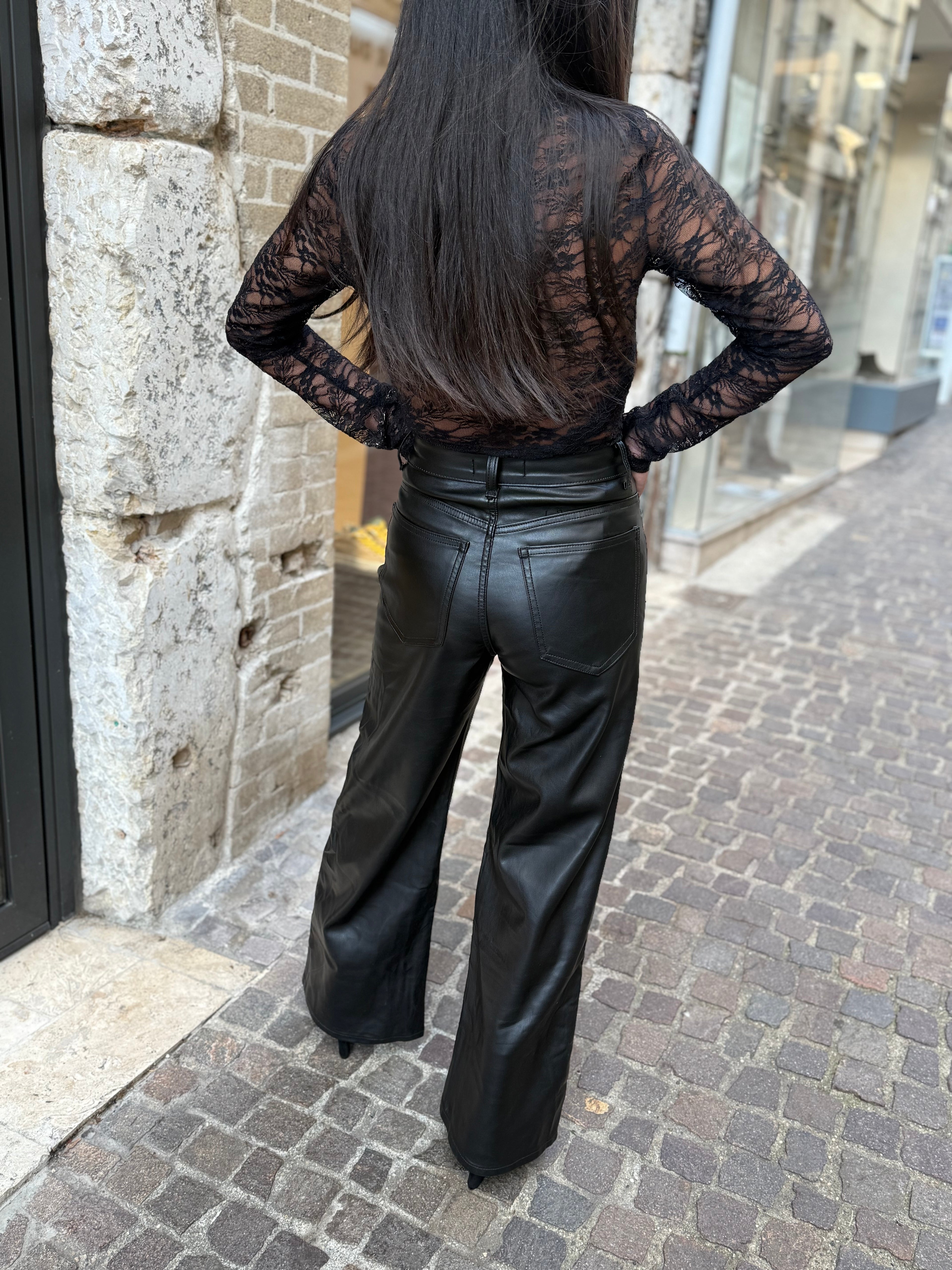 Pantalon Similicuir - Liza