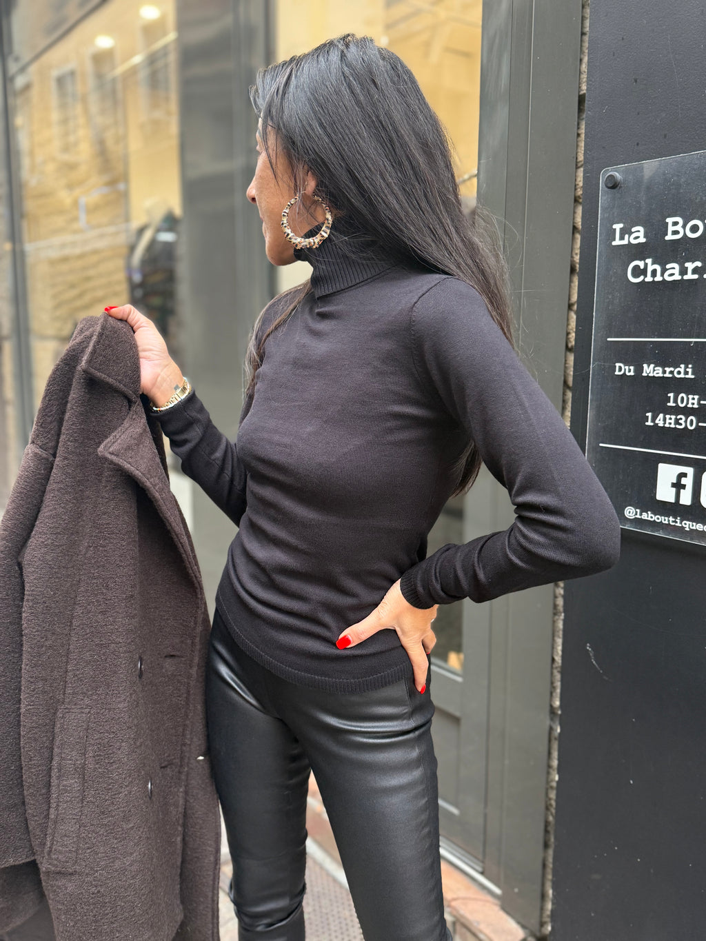 Pull Col roulé - Culture