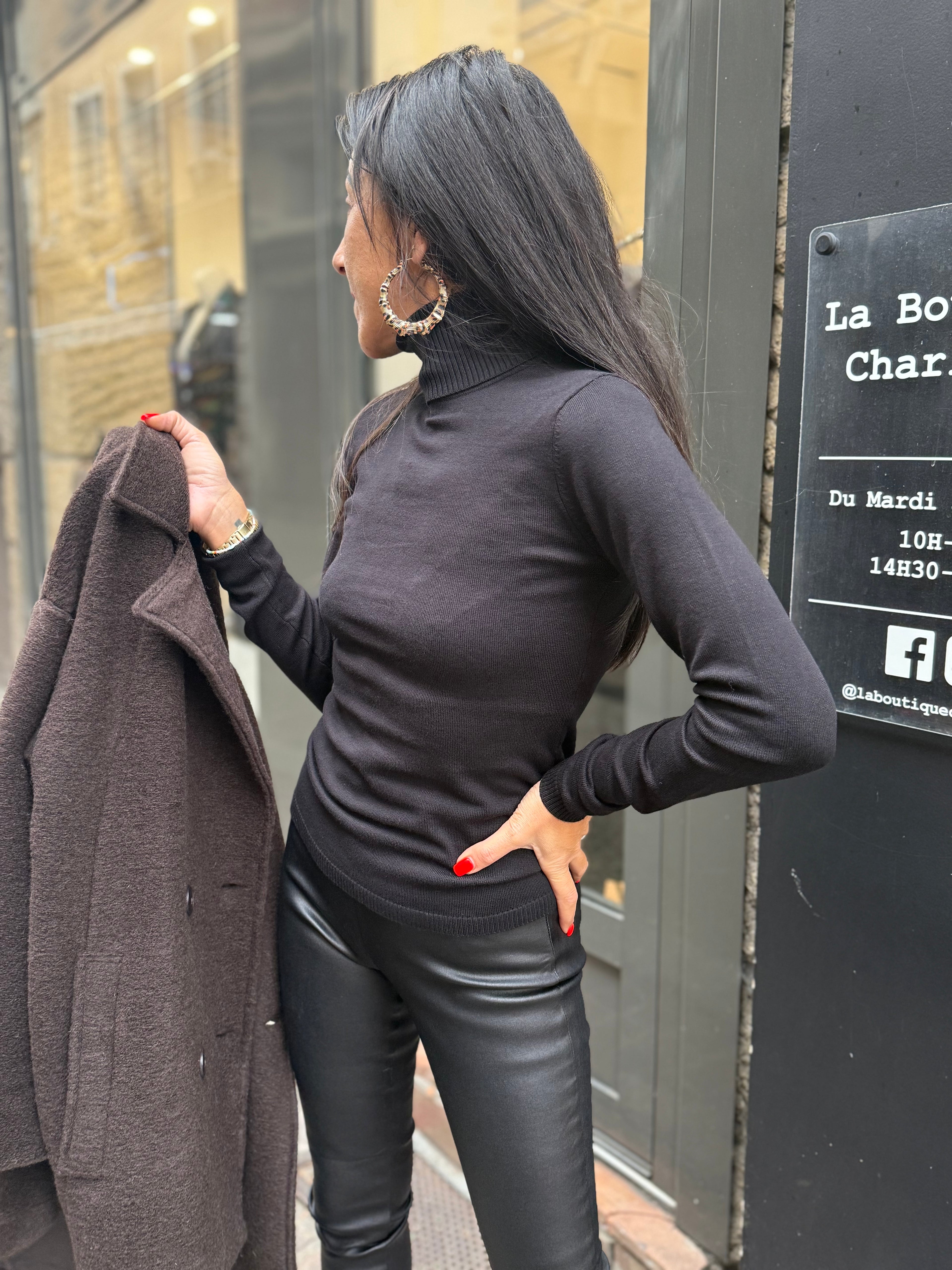 Pull Col roulé - Culture