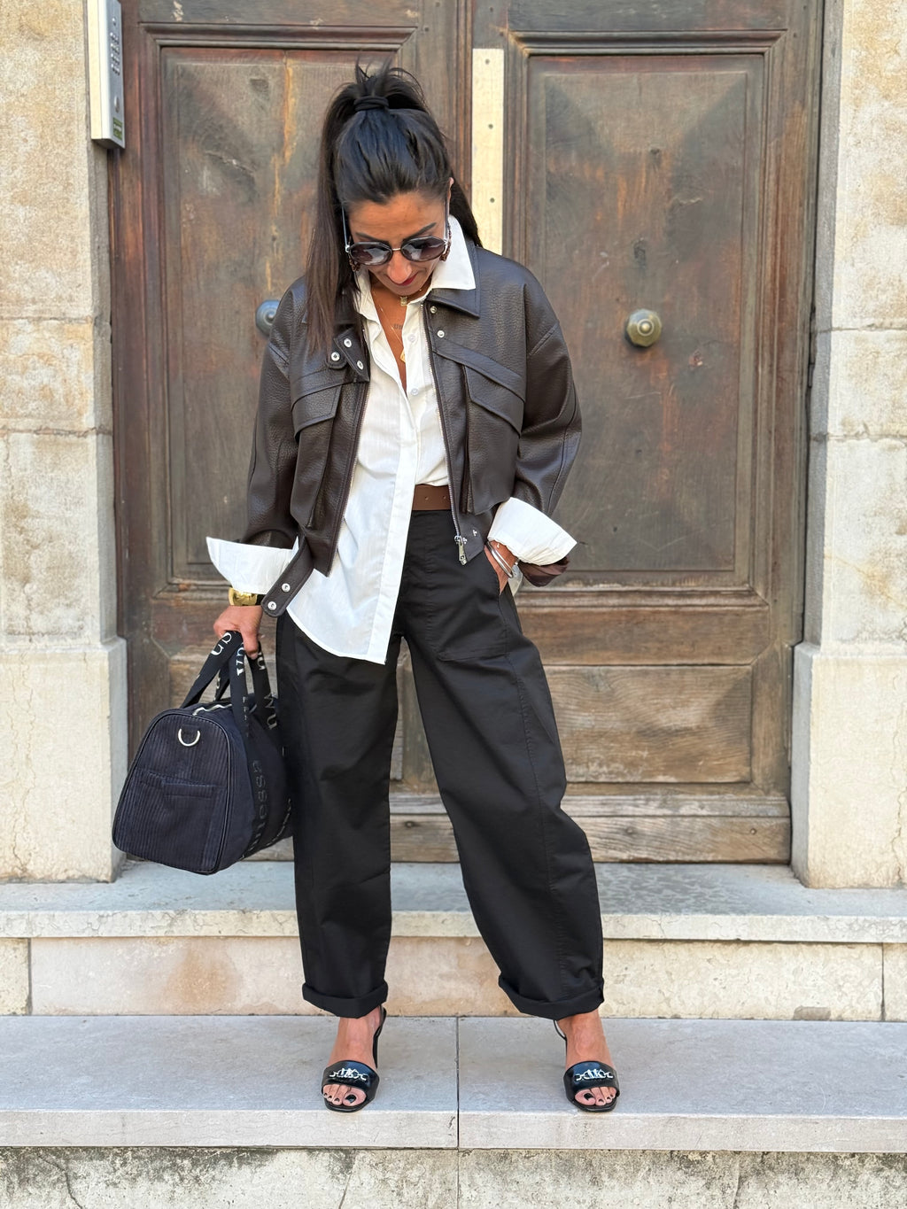 Pantalon coupe ballon